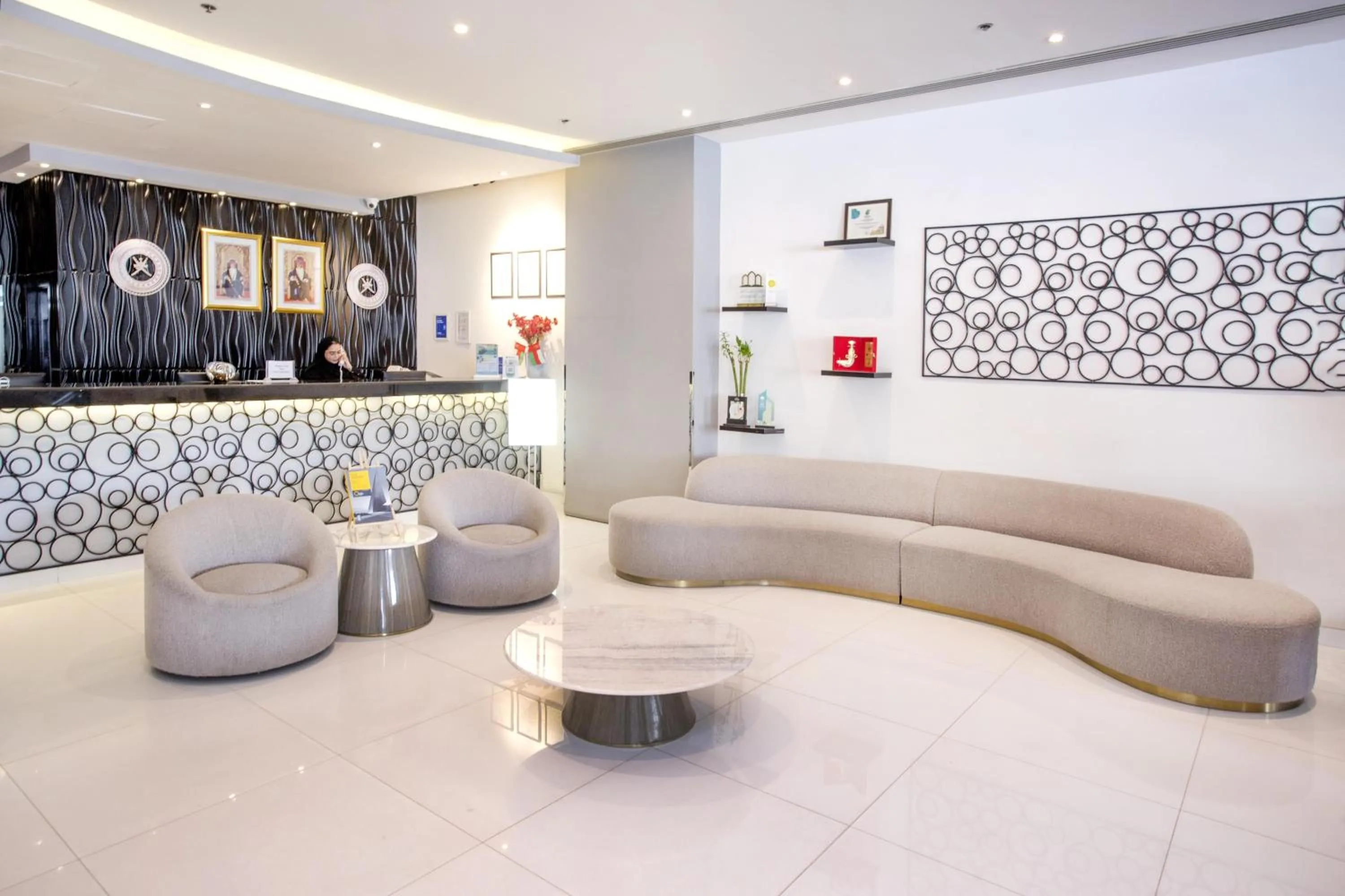 Lobby or reception in Best Western Premier Muscat