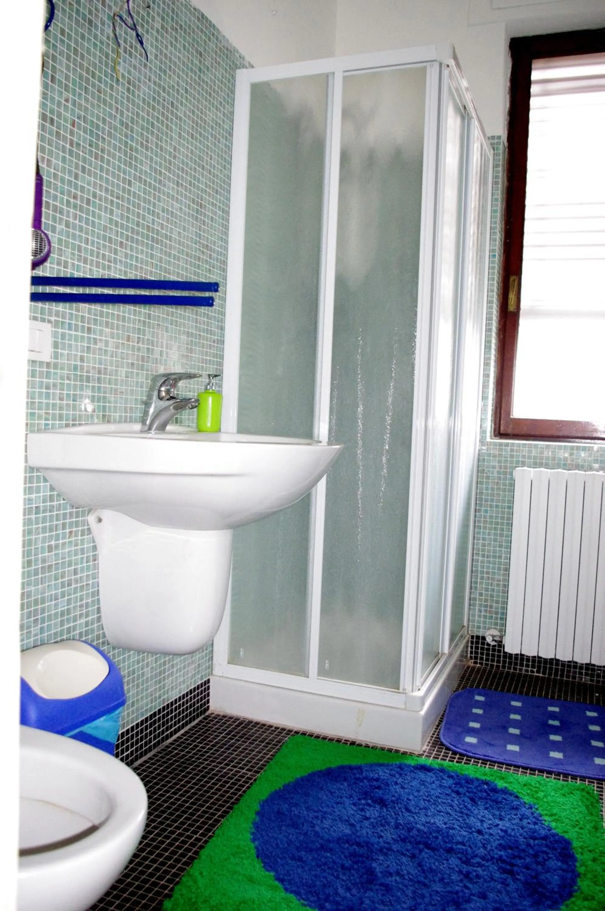 Toilet in Venice Rainbow Apartment San Marco