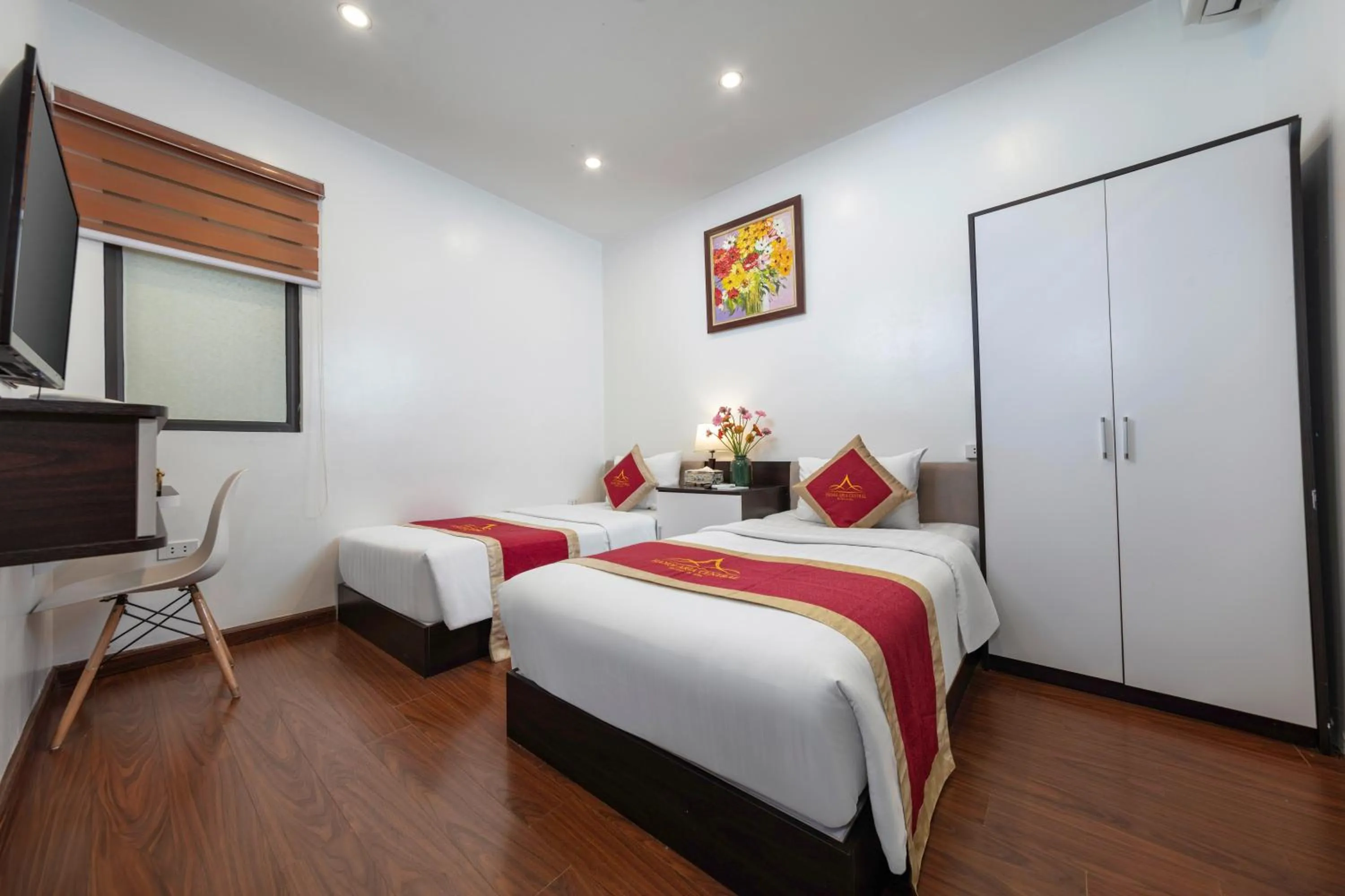 Bed in Hanoi Aria Central Hotel & Spa