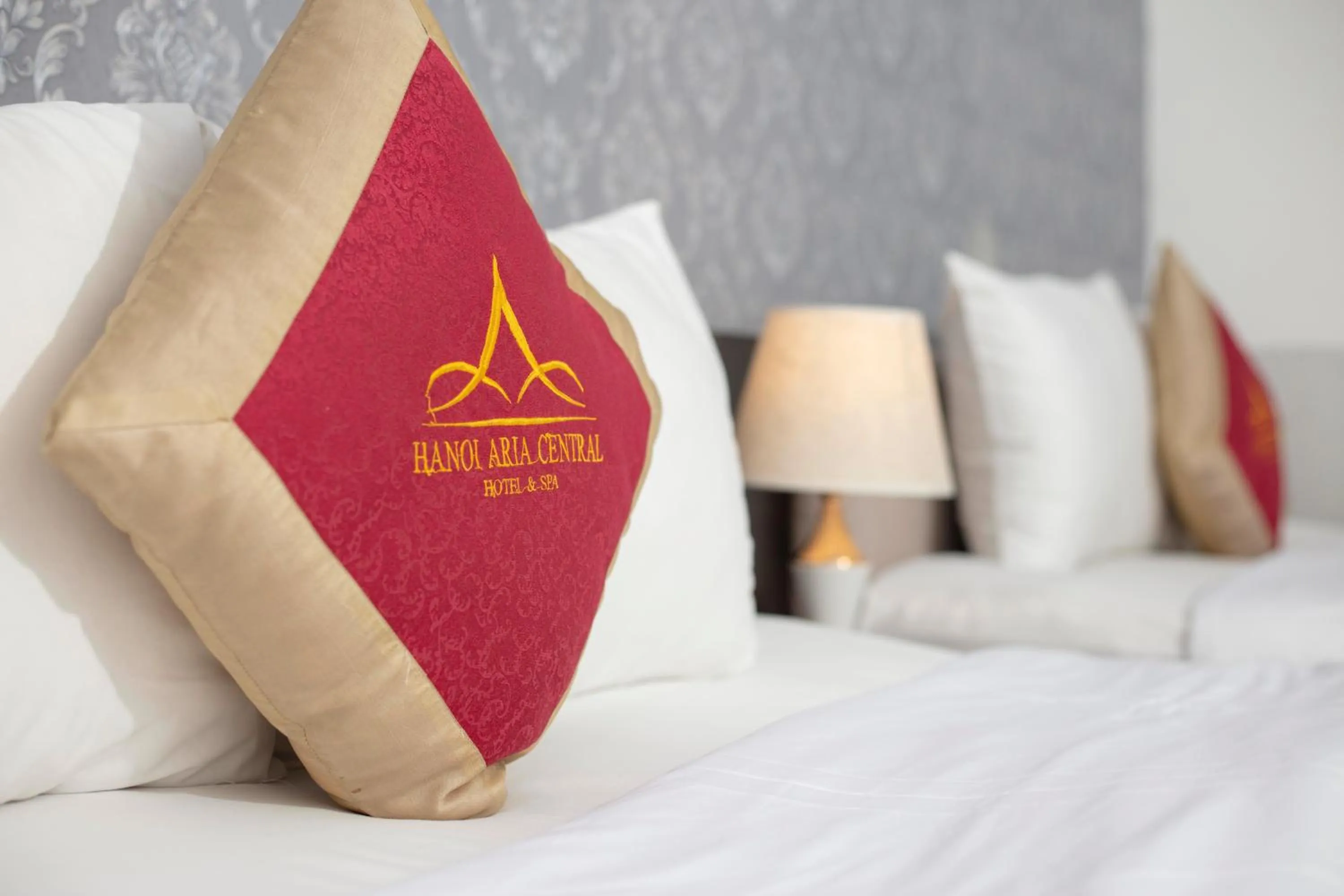 Bed in Hanoi Aria Central Hotel & Spa