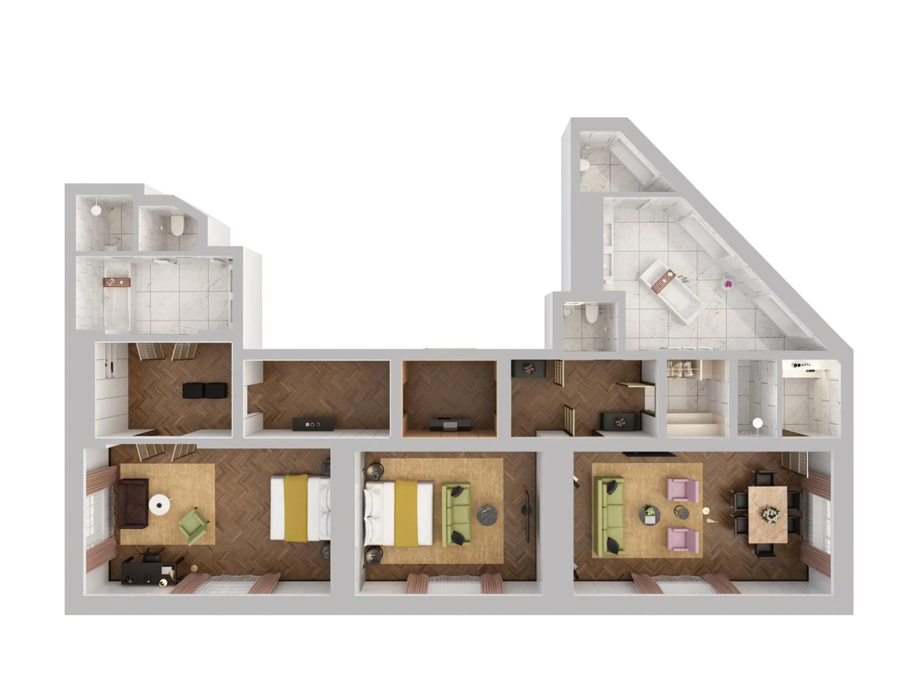 Bedroom in Hotel Cafe Royal