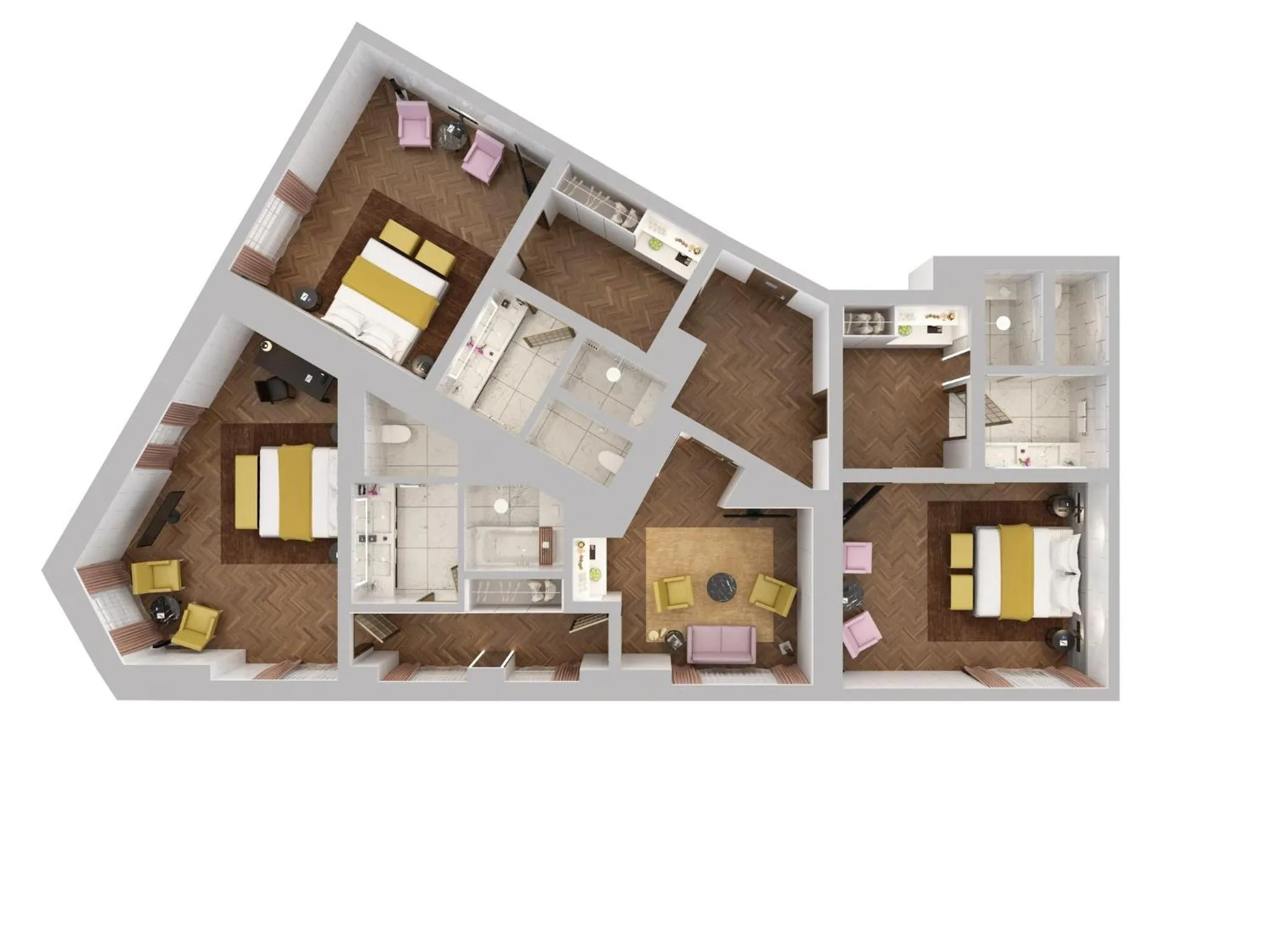 Bedroom in Hotel Cafe Royal