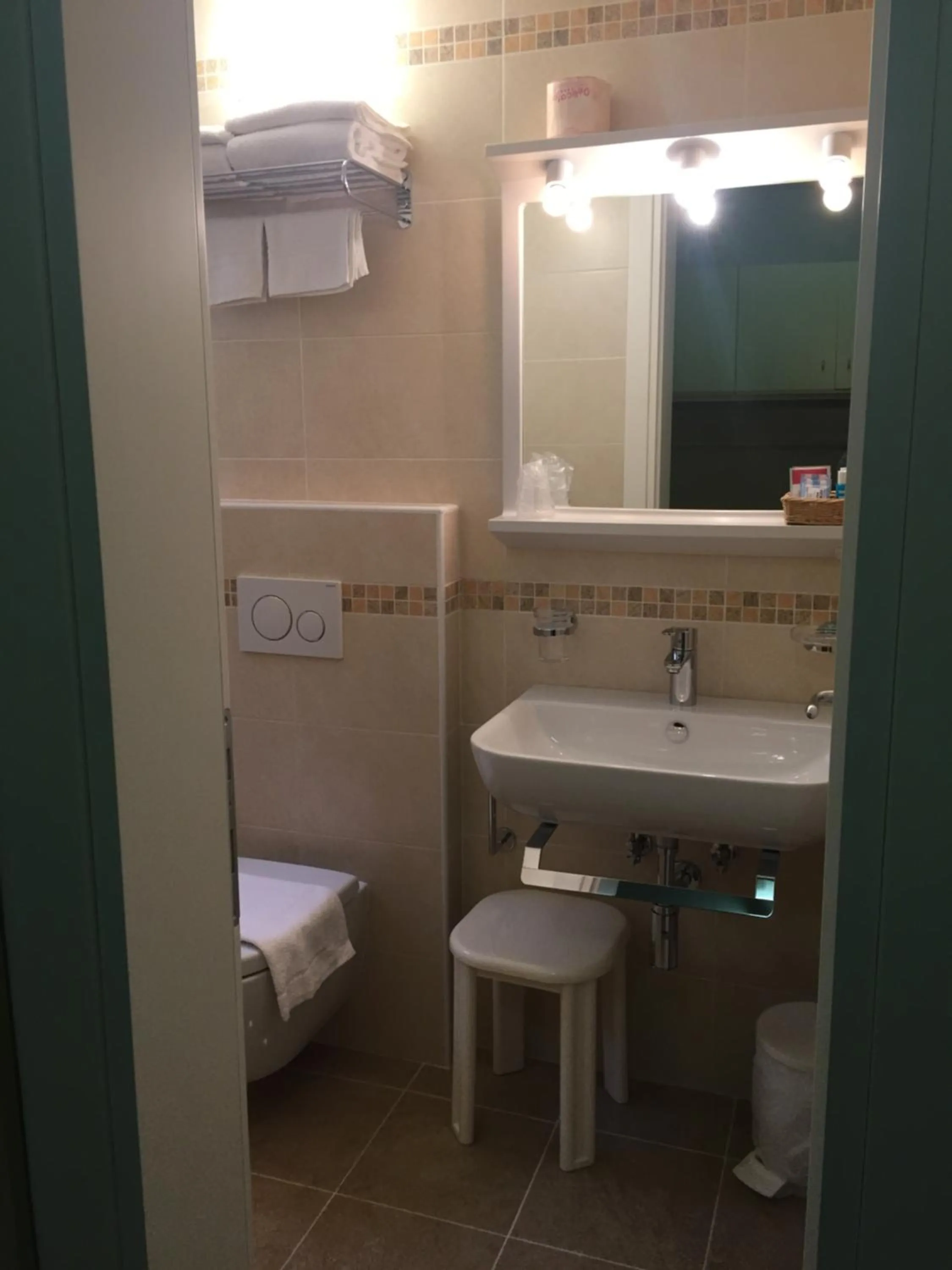 Bathroom in Hotel Erika