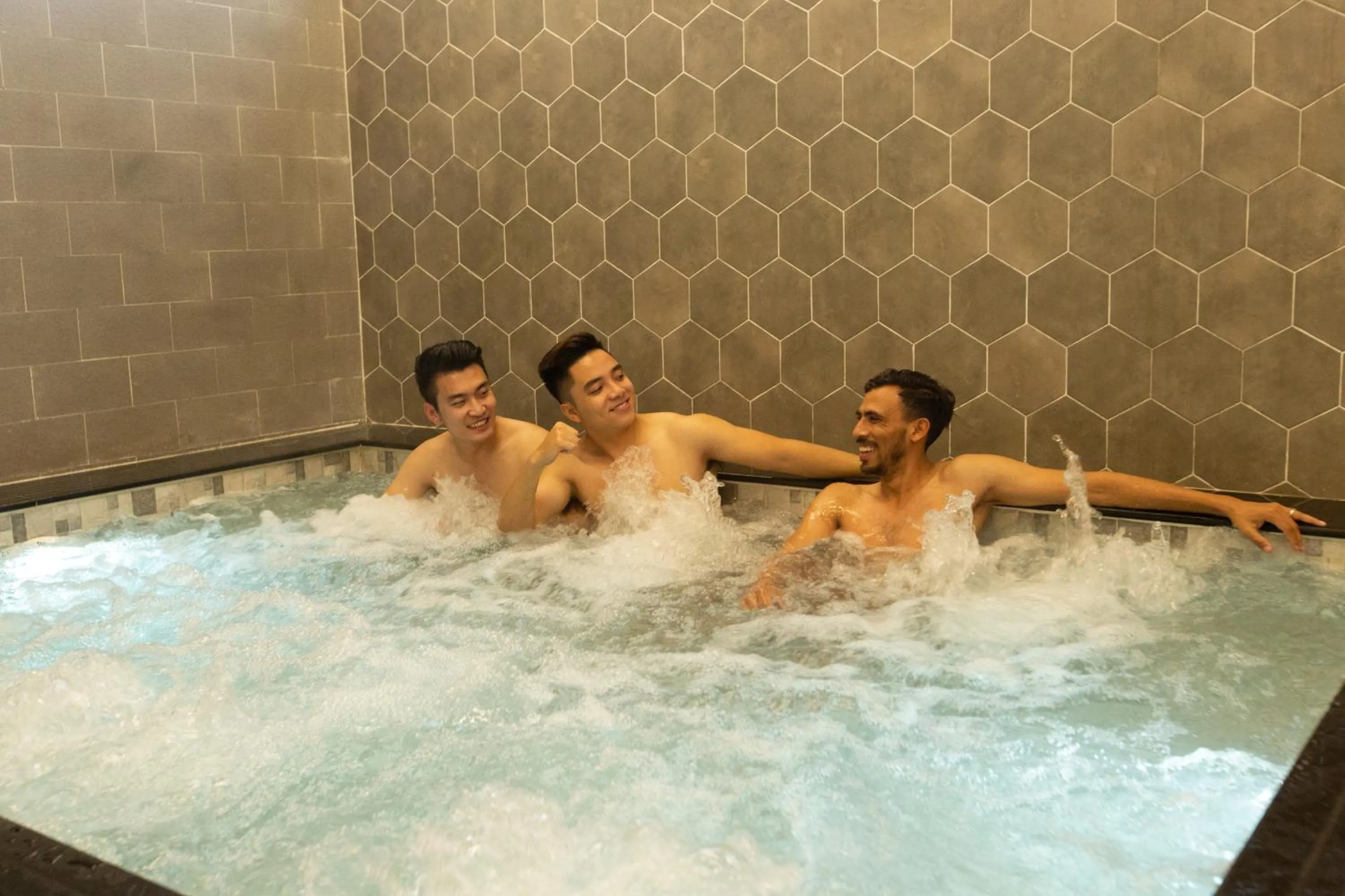 Sauna in Duc Huy Grand Hotel and Spa