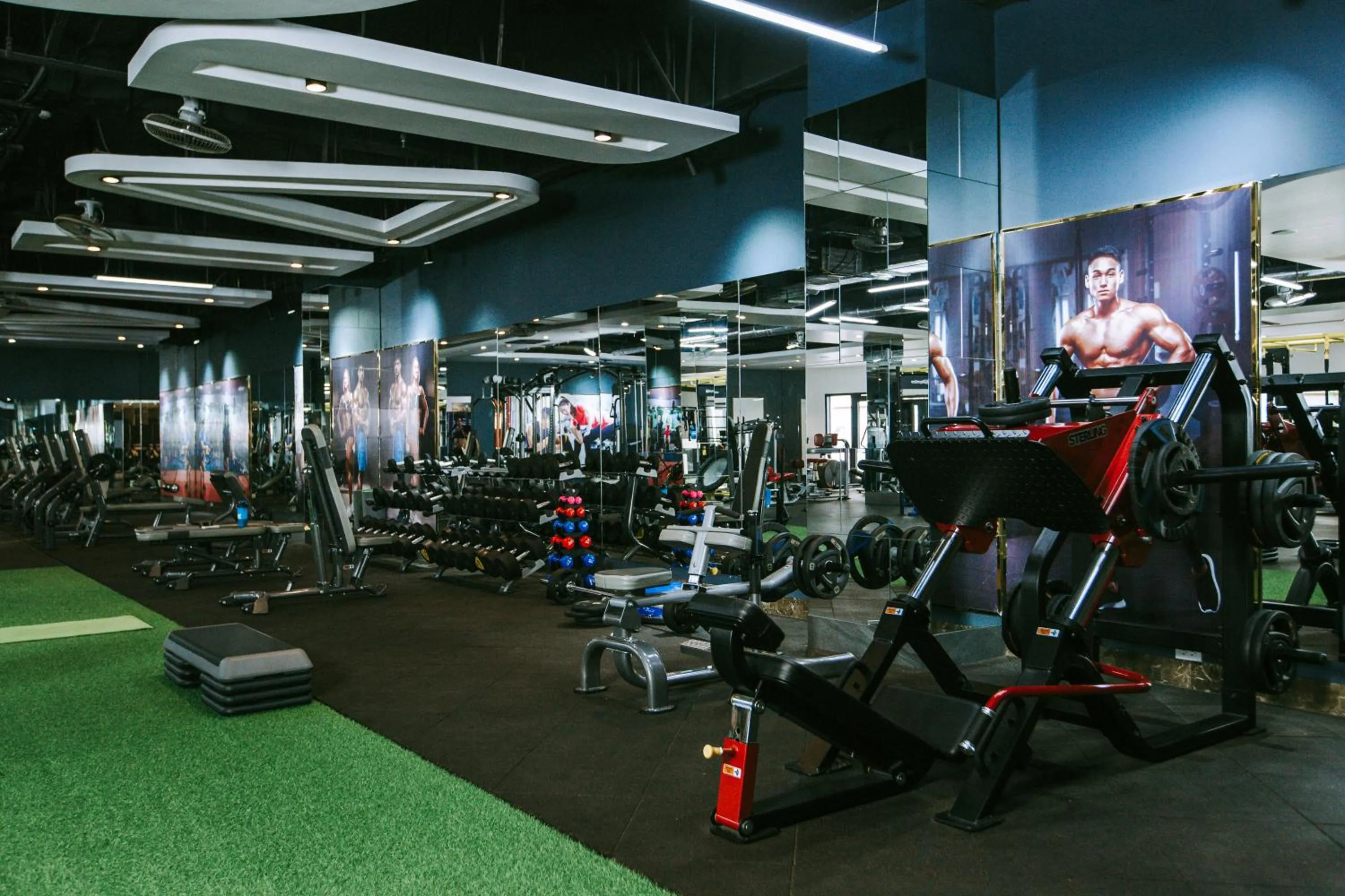 Fitness centre/facilities in Duc Huy Grand Hotel and Spa