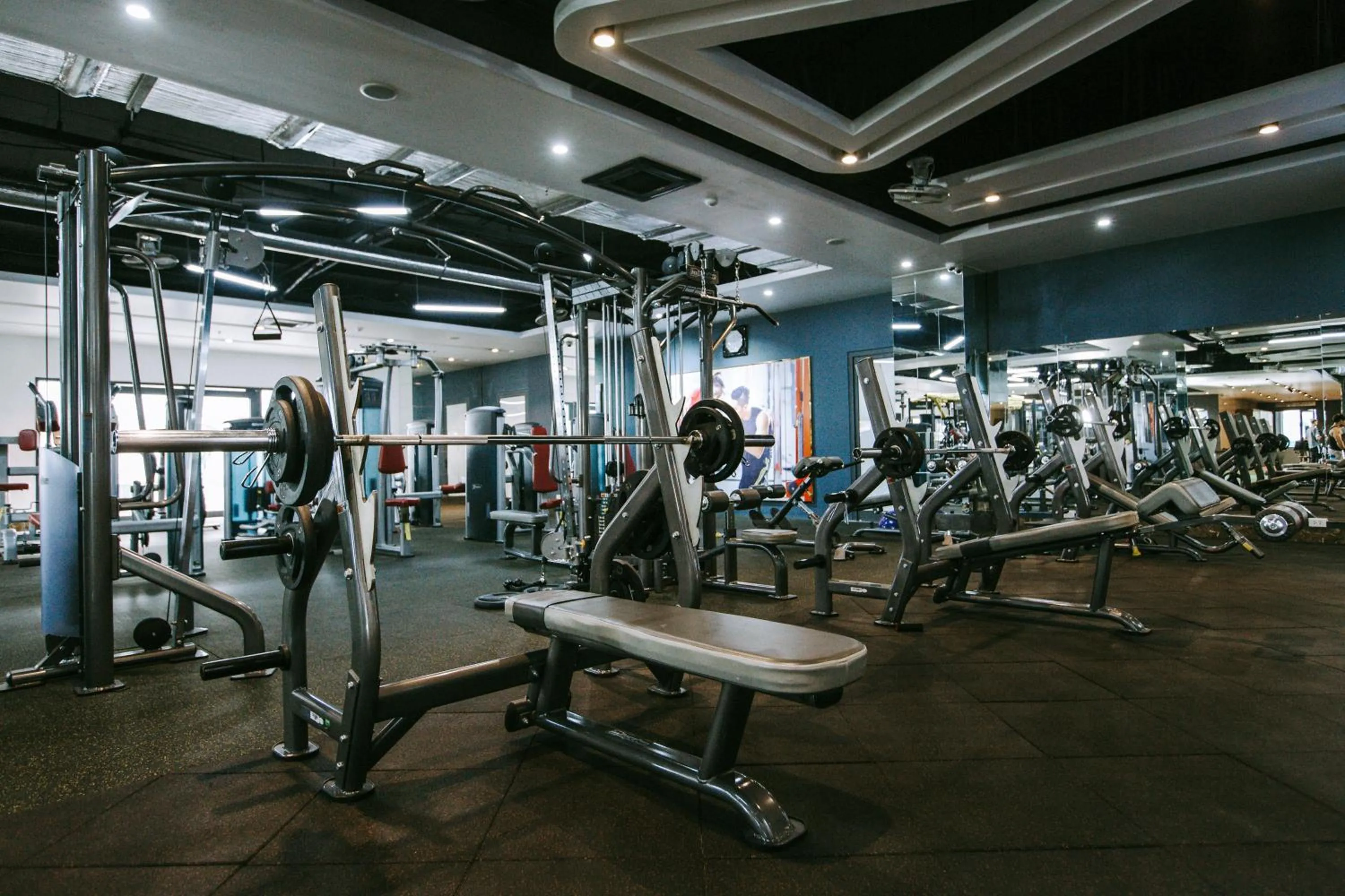 Fitness centre/facilities in Duc Huy Grand Hotel and Spa
