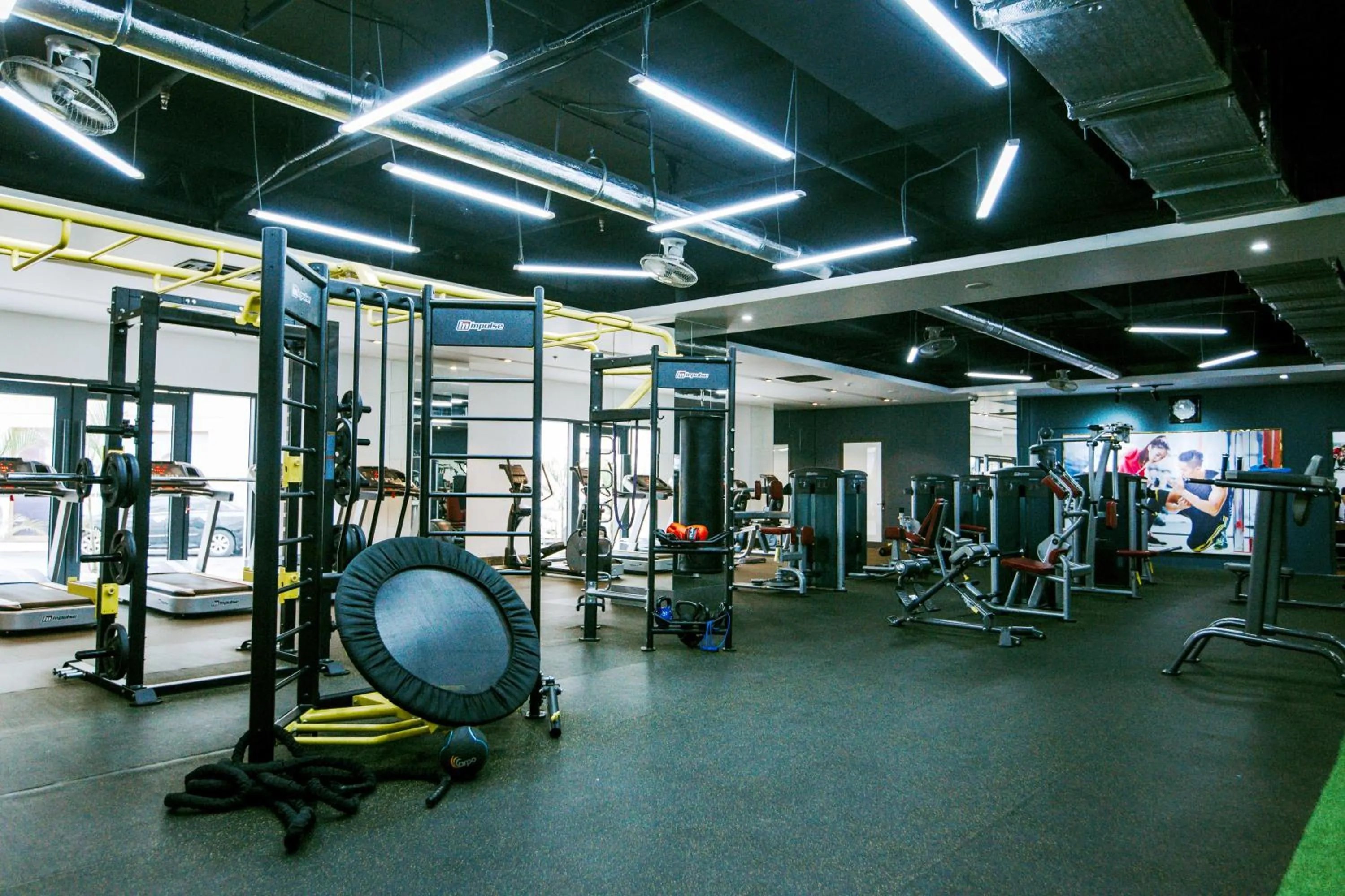 Fitness centre/facilities in Duc Huy Grand Hotel and Spa