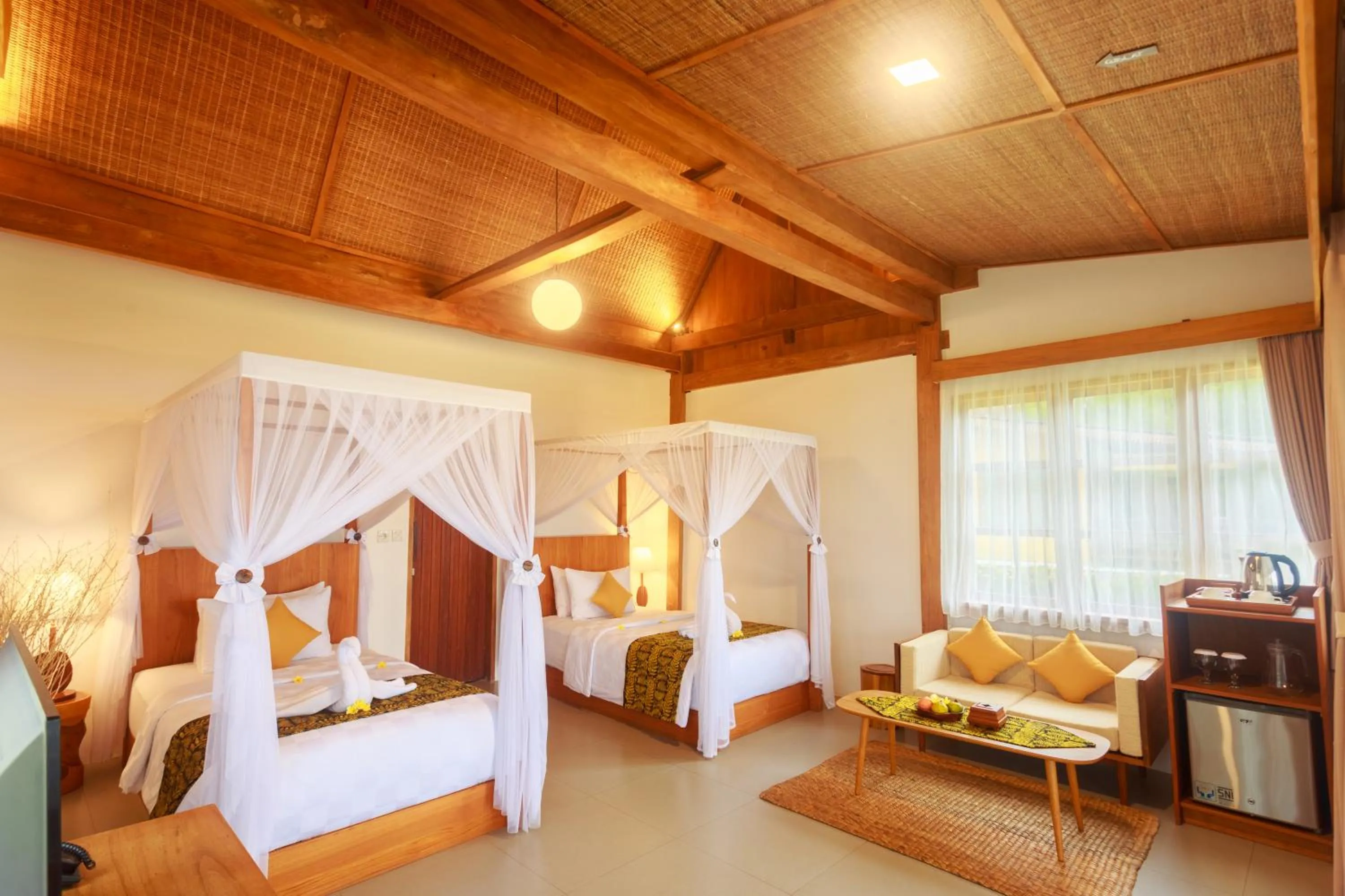 Bedroom, Bed in Villa So Long Banyuwangi - Ijen