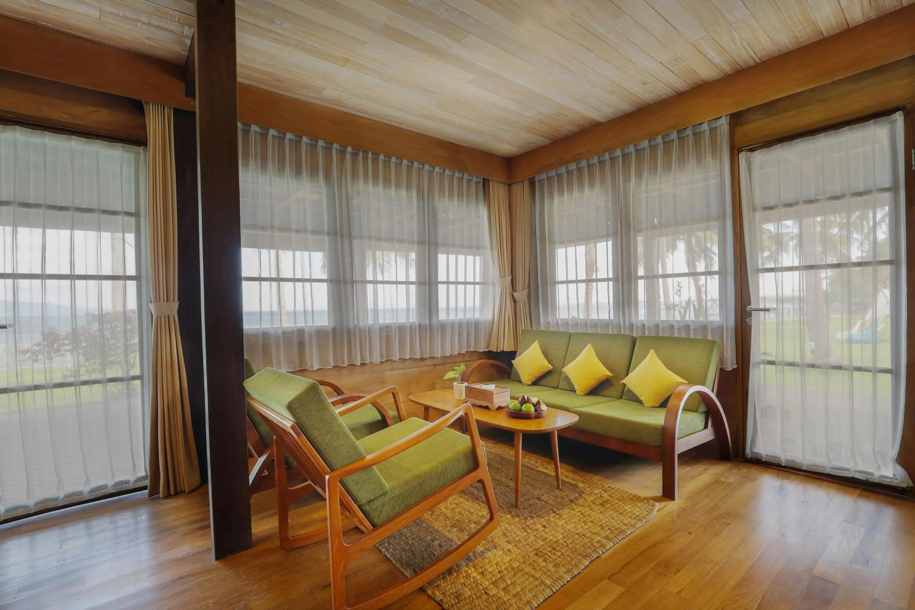 Seating area in Villa So Long Banyuwangi - Ijen