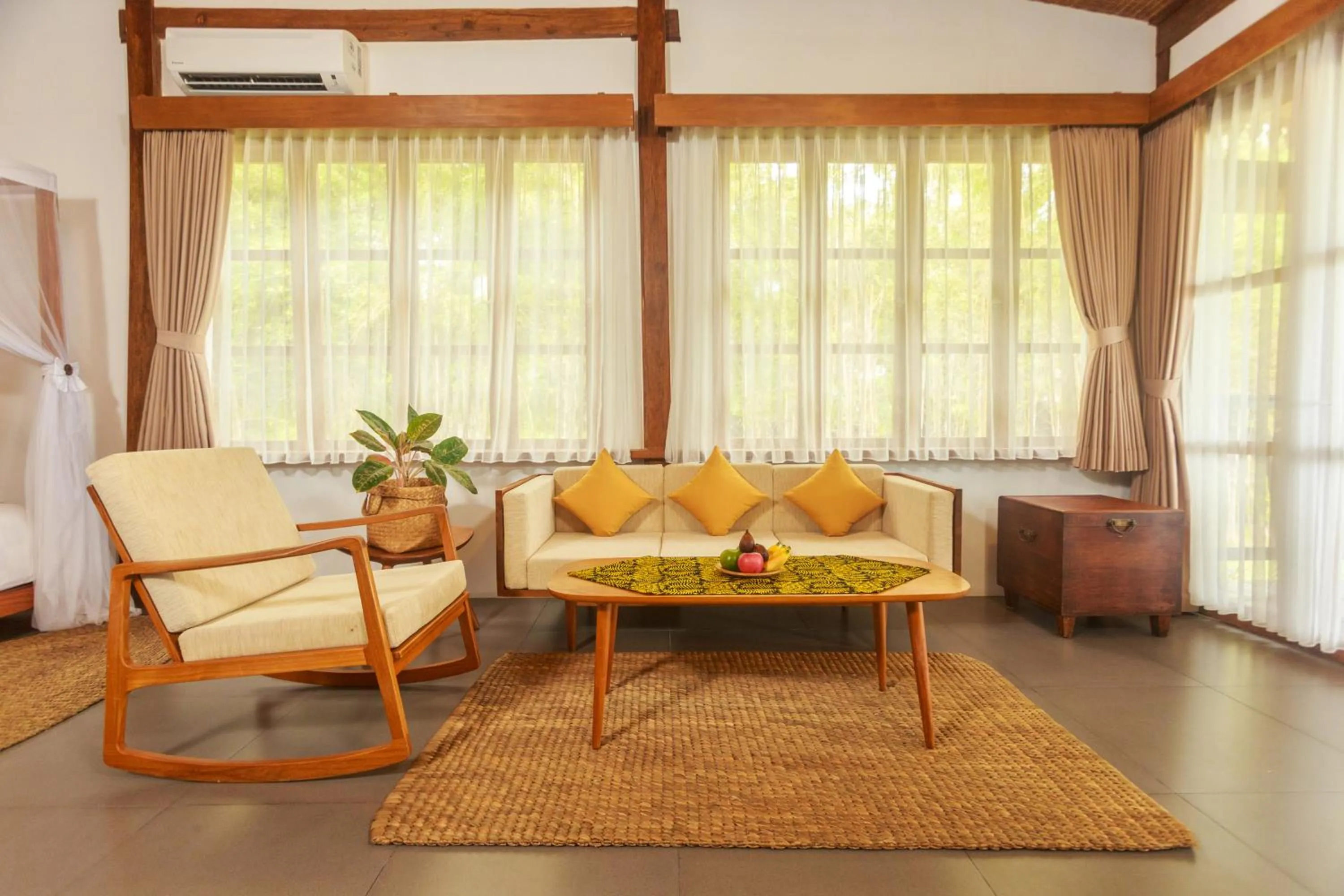 Seating area in Villa So Long Banyuwangi - Ijen