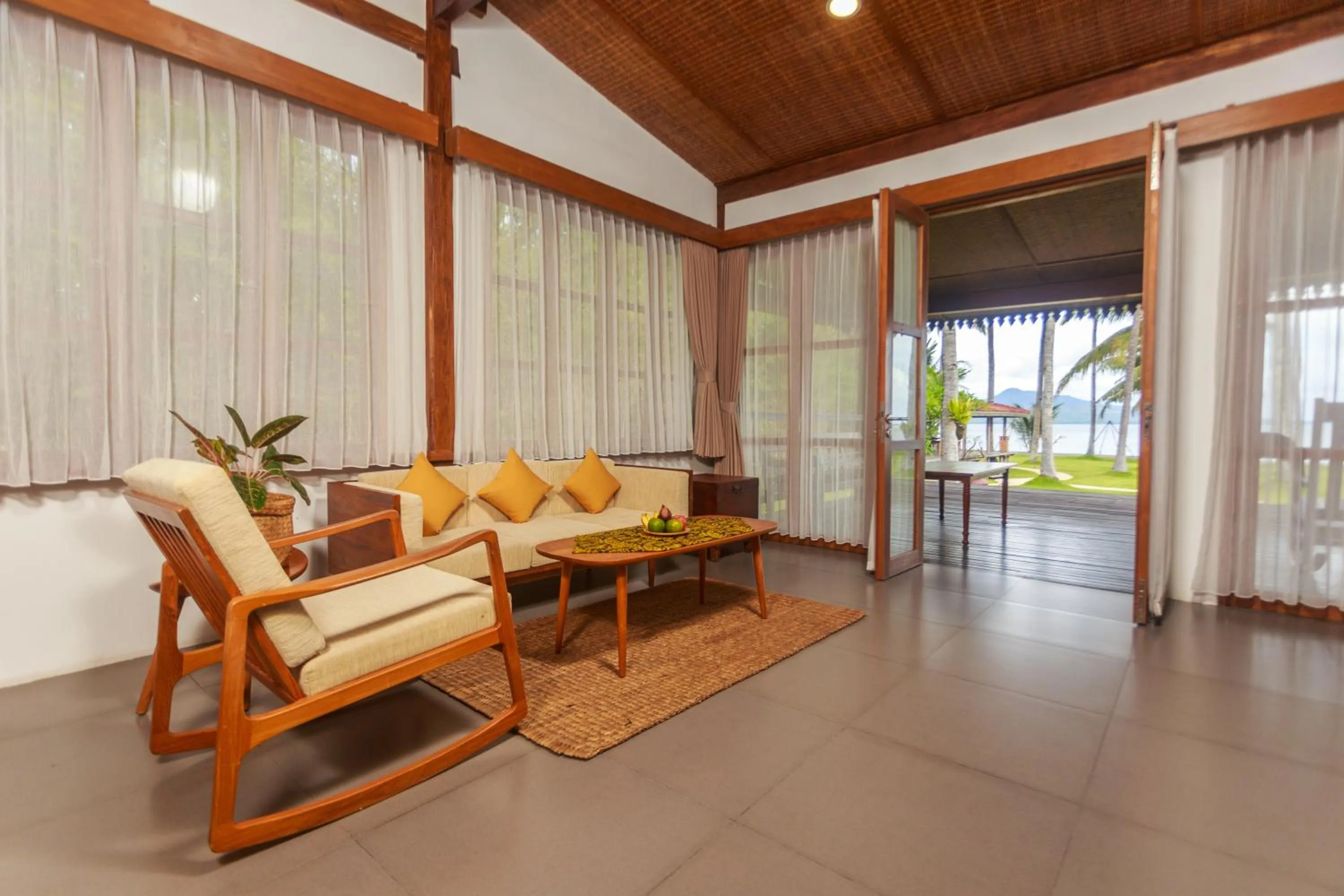 Seating area in Villa So Long Banyuwangi - Ijen