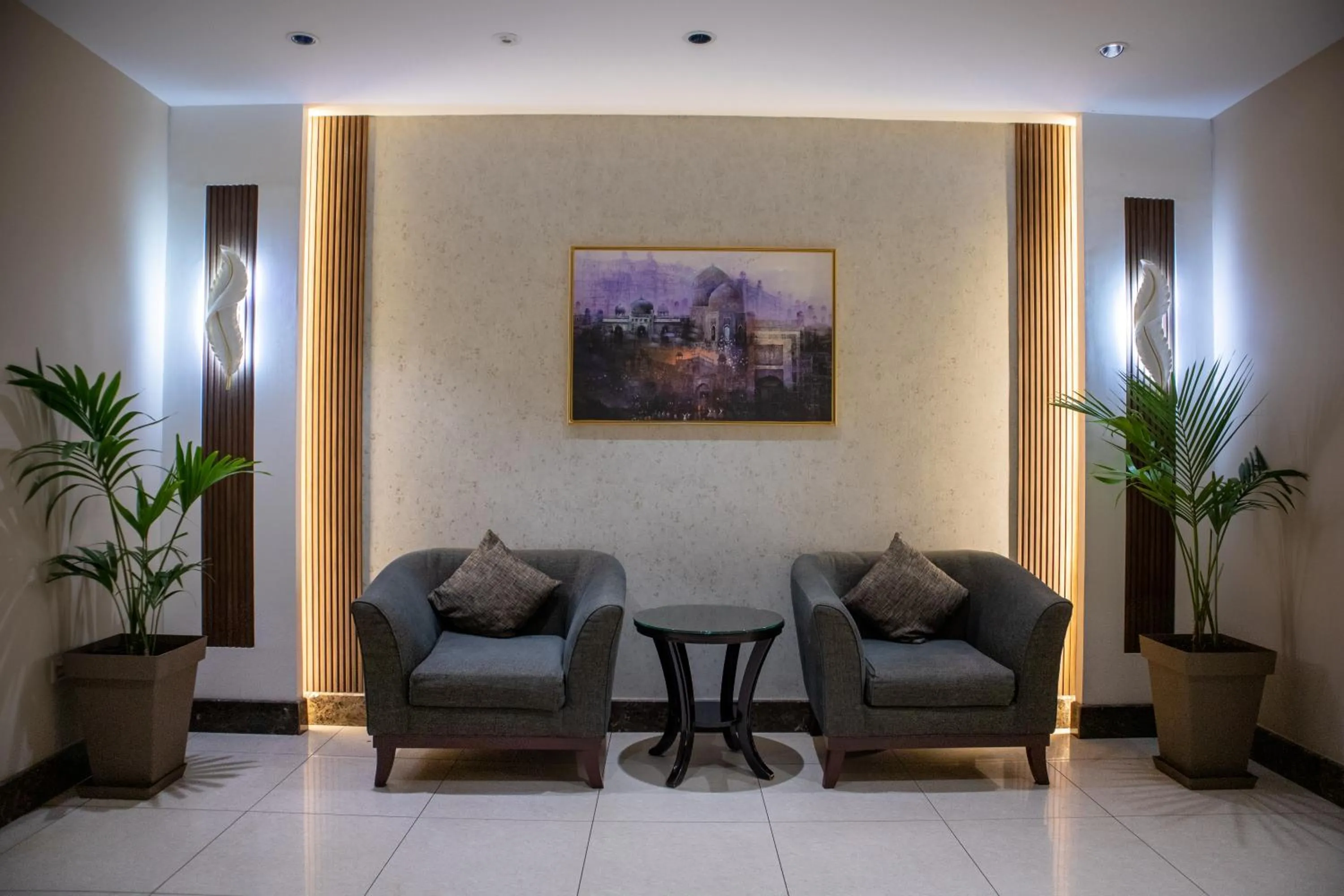 Seating area in Emaar Royal Hotel