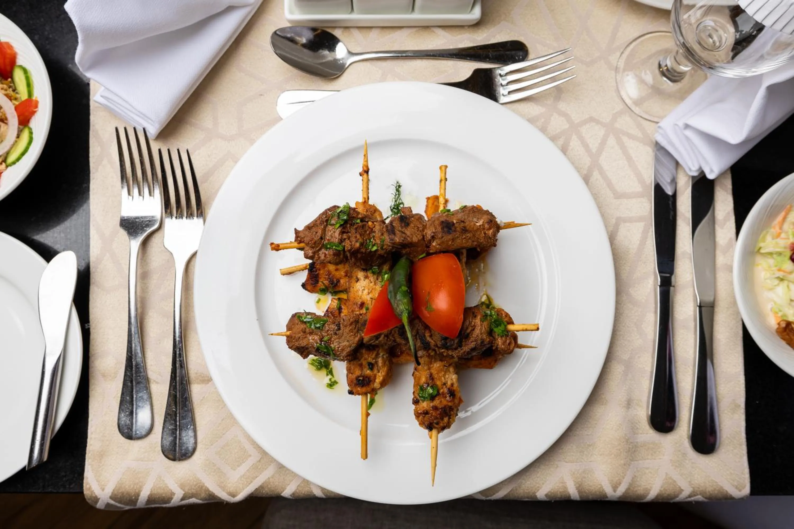 Food and drinks in Emaar Royal Hotel