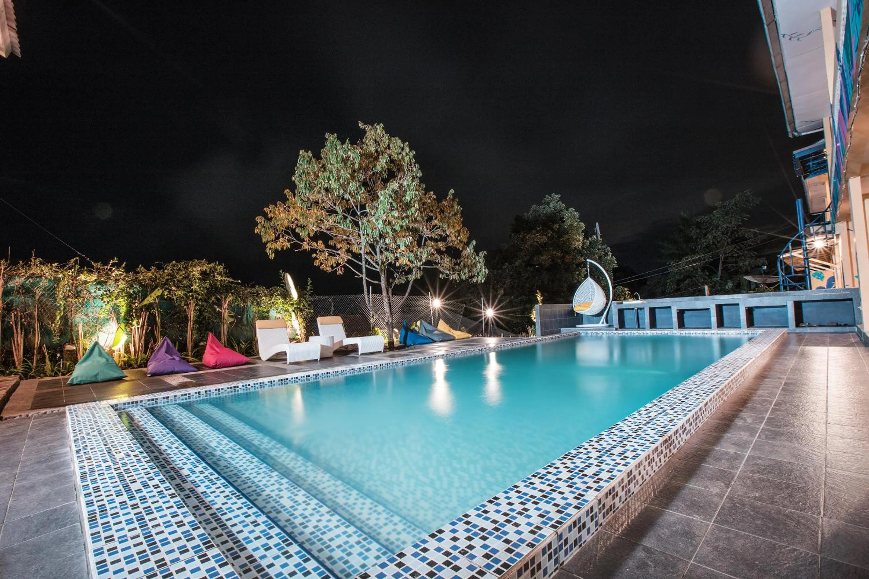 Swimming pool in d'Oasis Mountain Resort