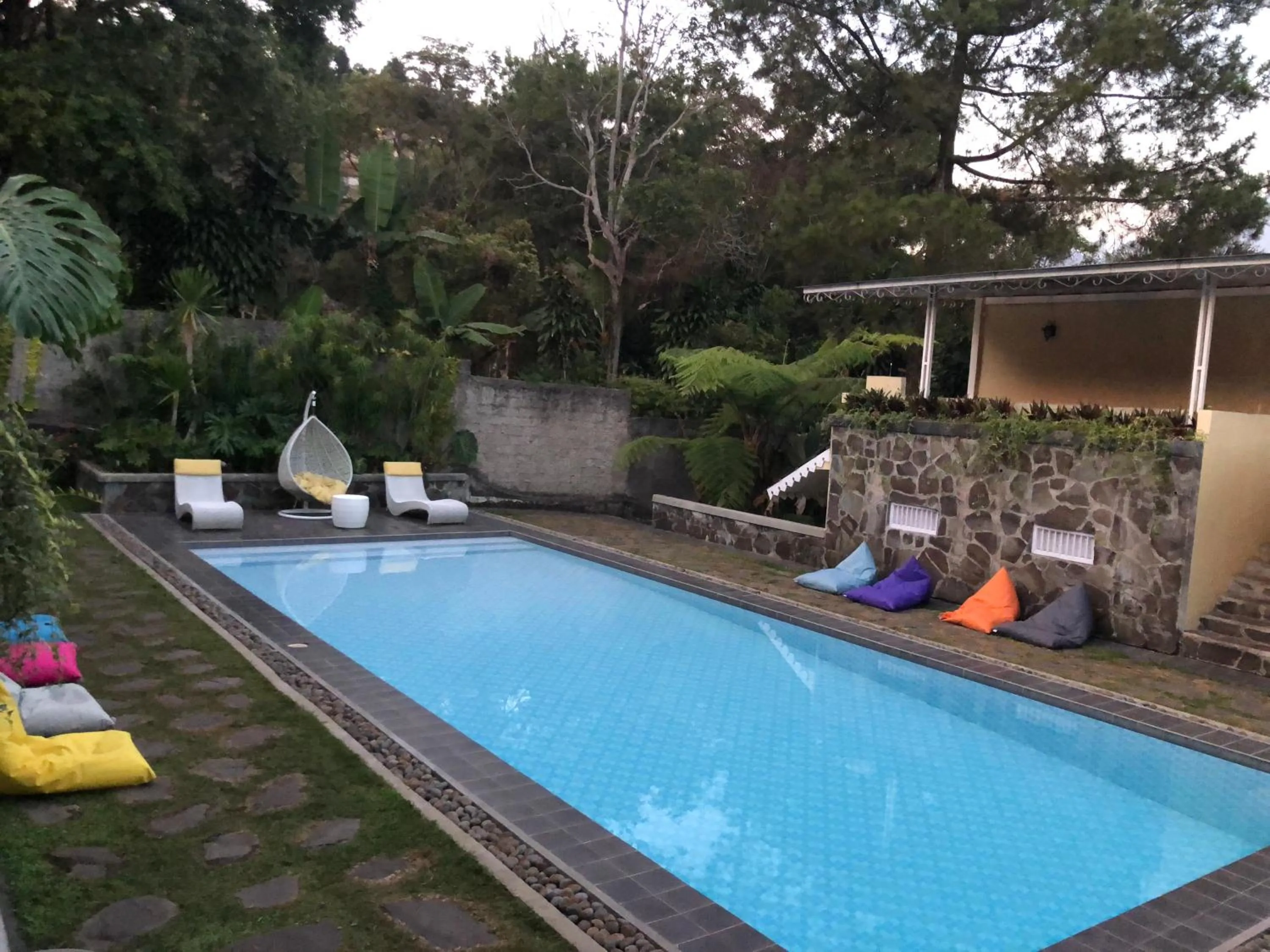 Swimming pool in d'Oasis Mountain Resort