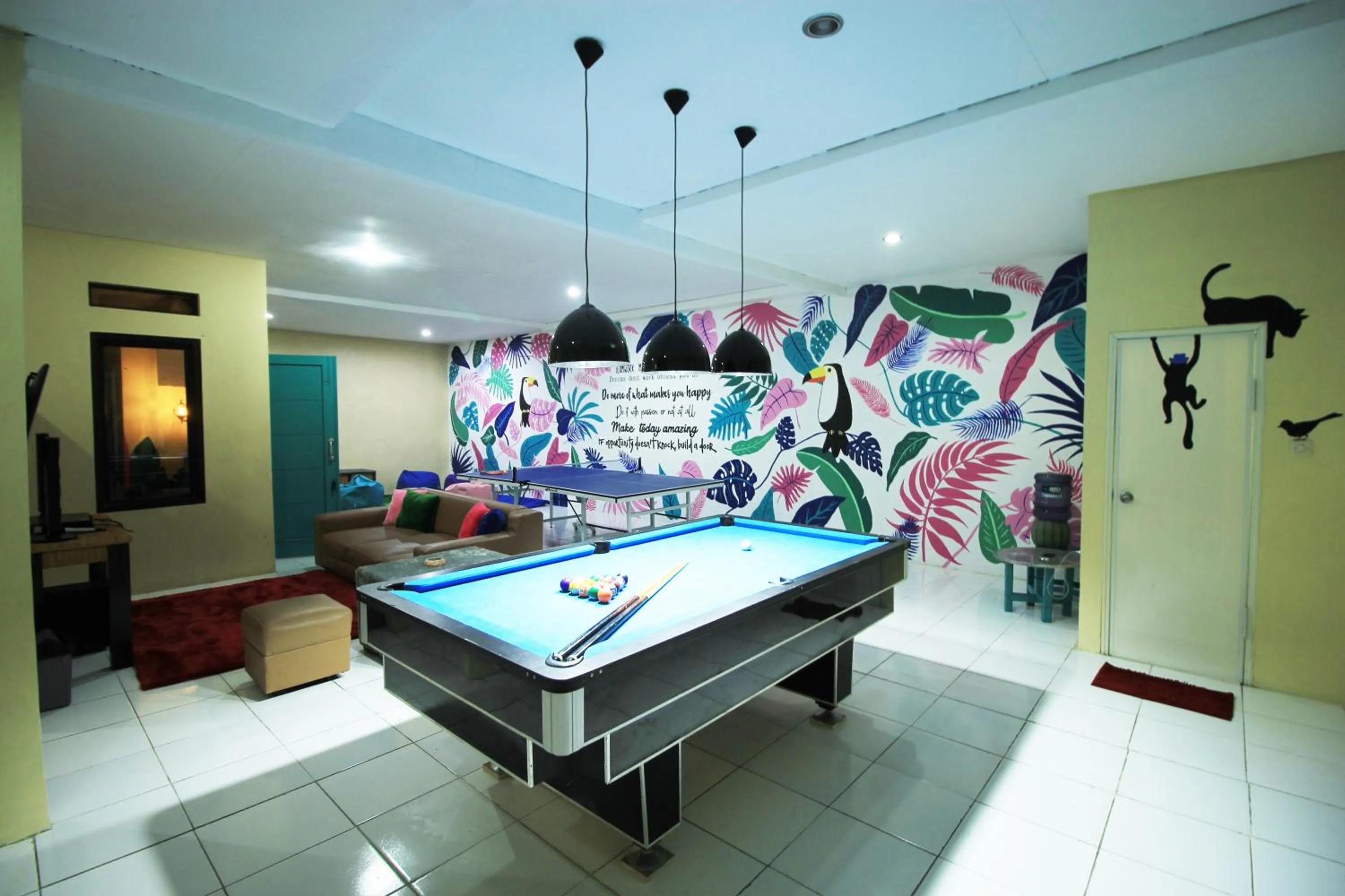 Billiard in d'Oasis Mountain Resort