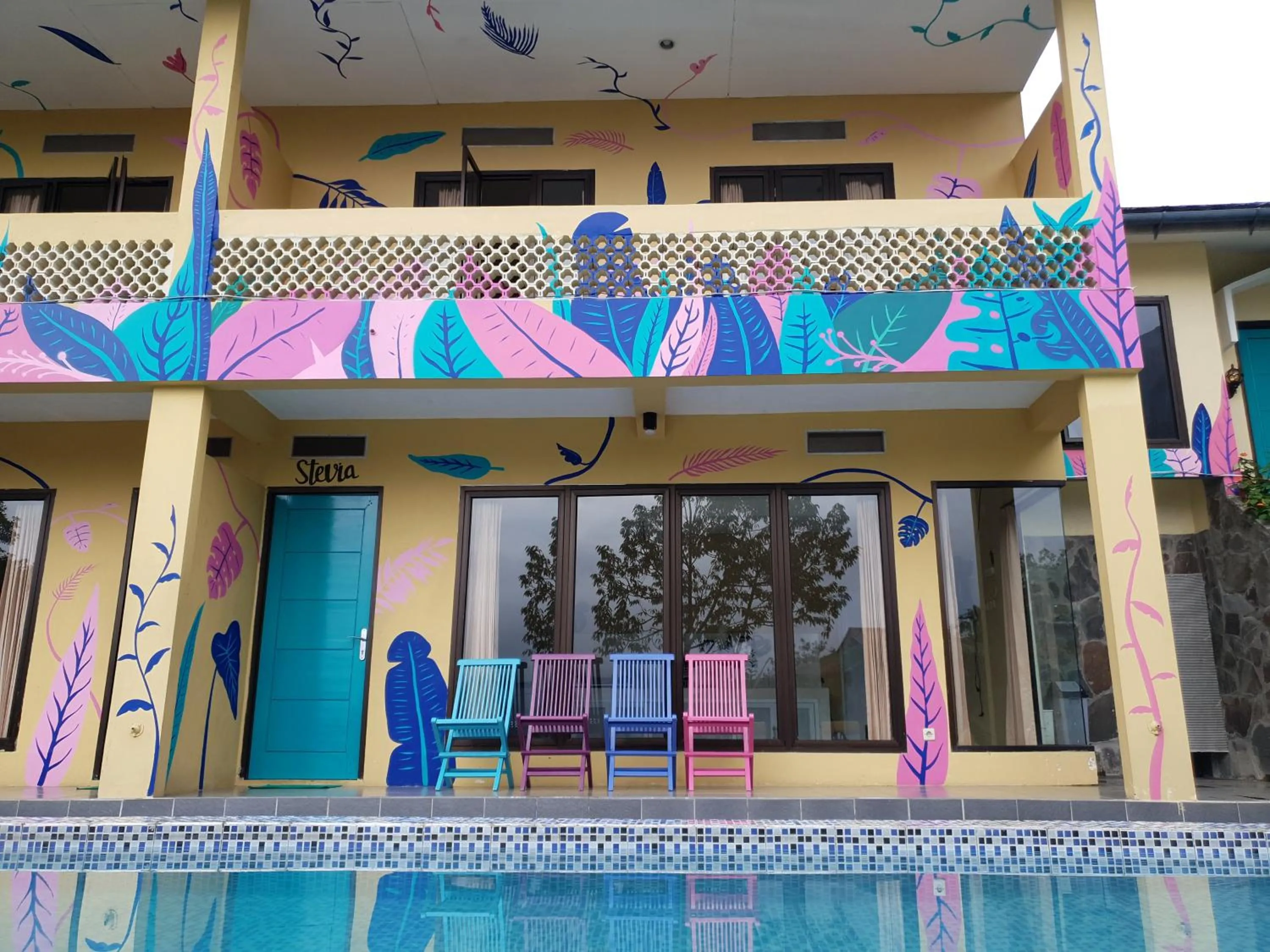 Property building in d'Oasis Mountain Resort