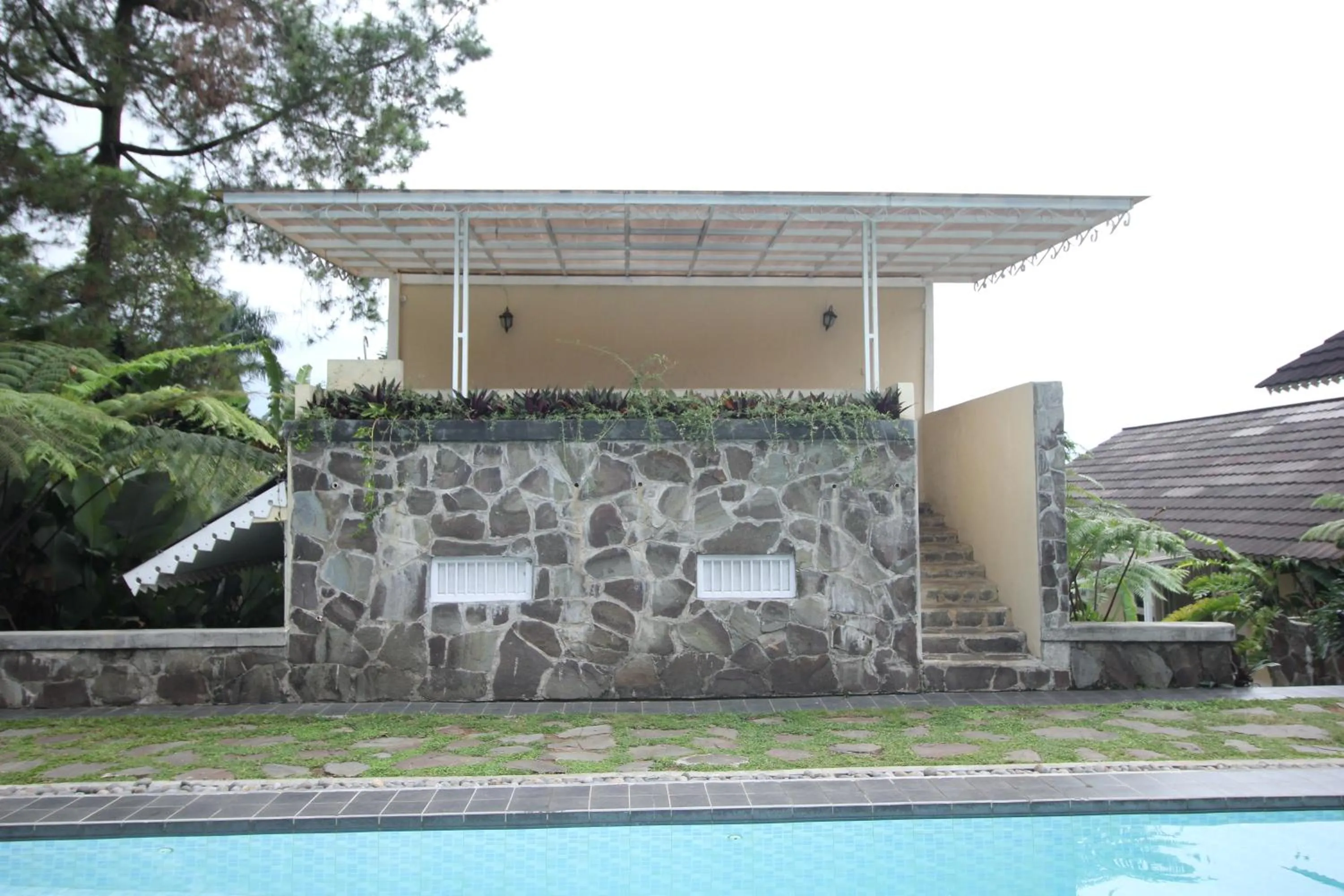BBQ facilities in d'Oasis Mountain Resort