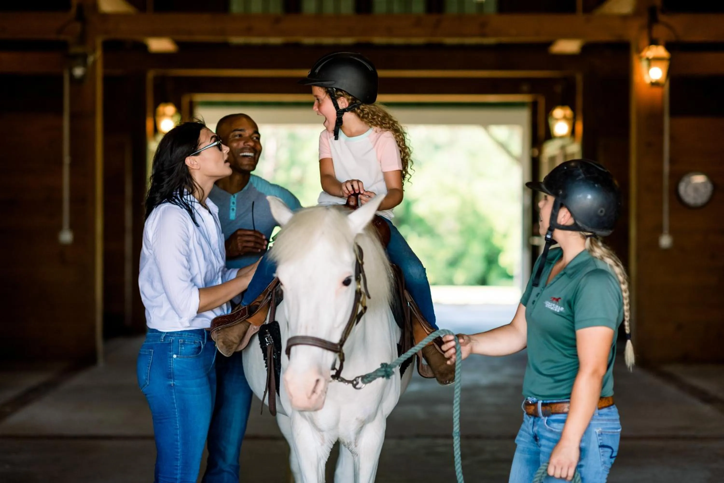 Horse-riding in Montage Palmetto Bluff