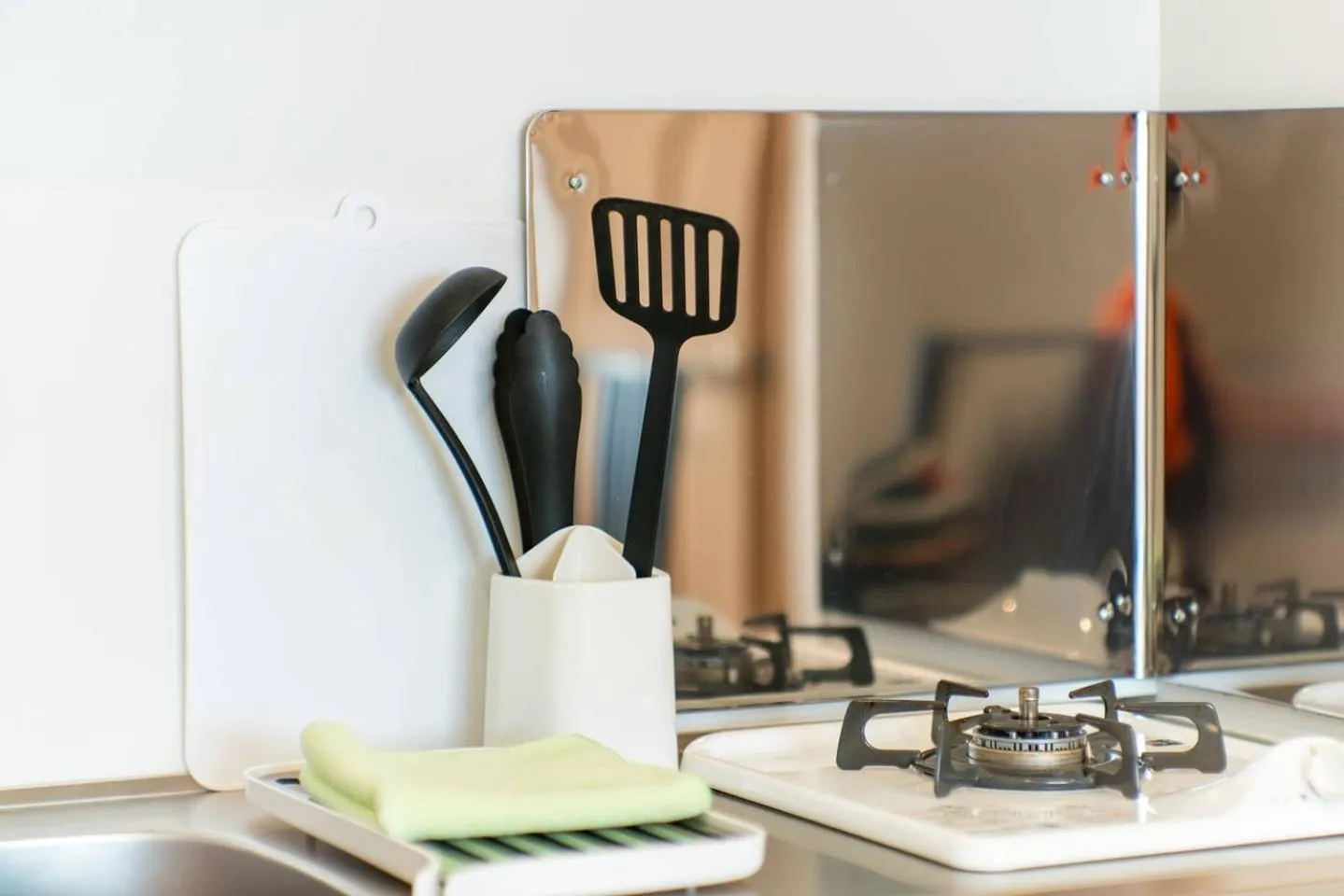 Kitchen or kitchenette in Villa Kamakura