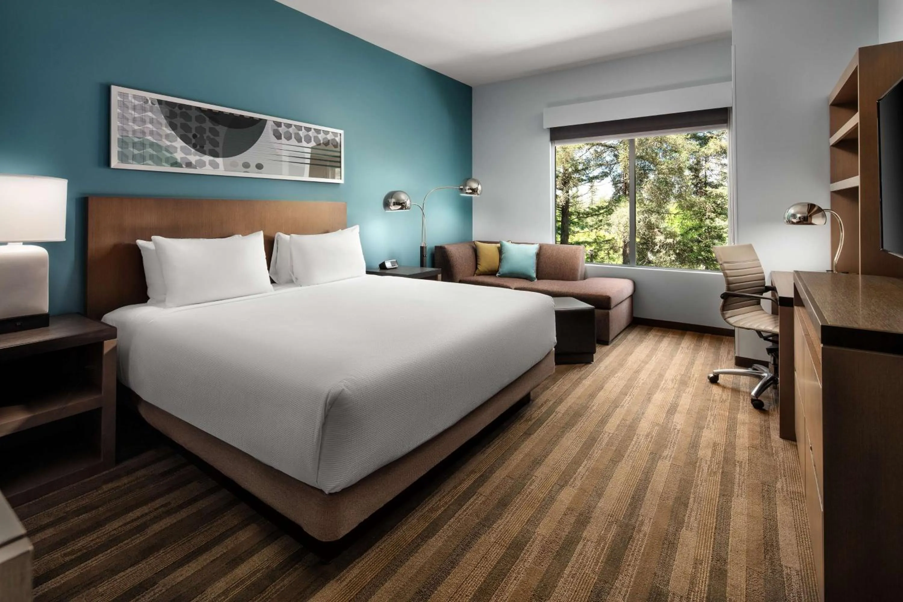 Bedroom, Bed in Hyatt House San Jose/Cupertino