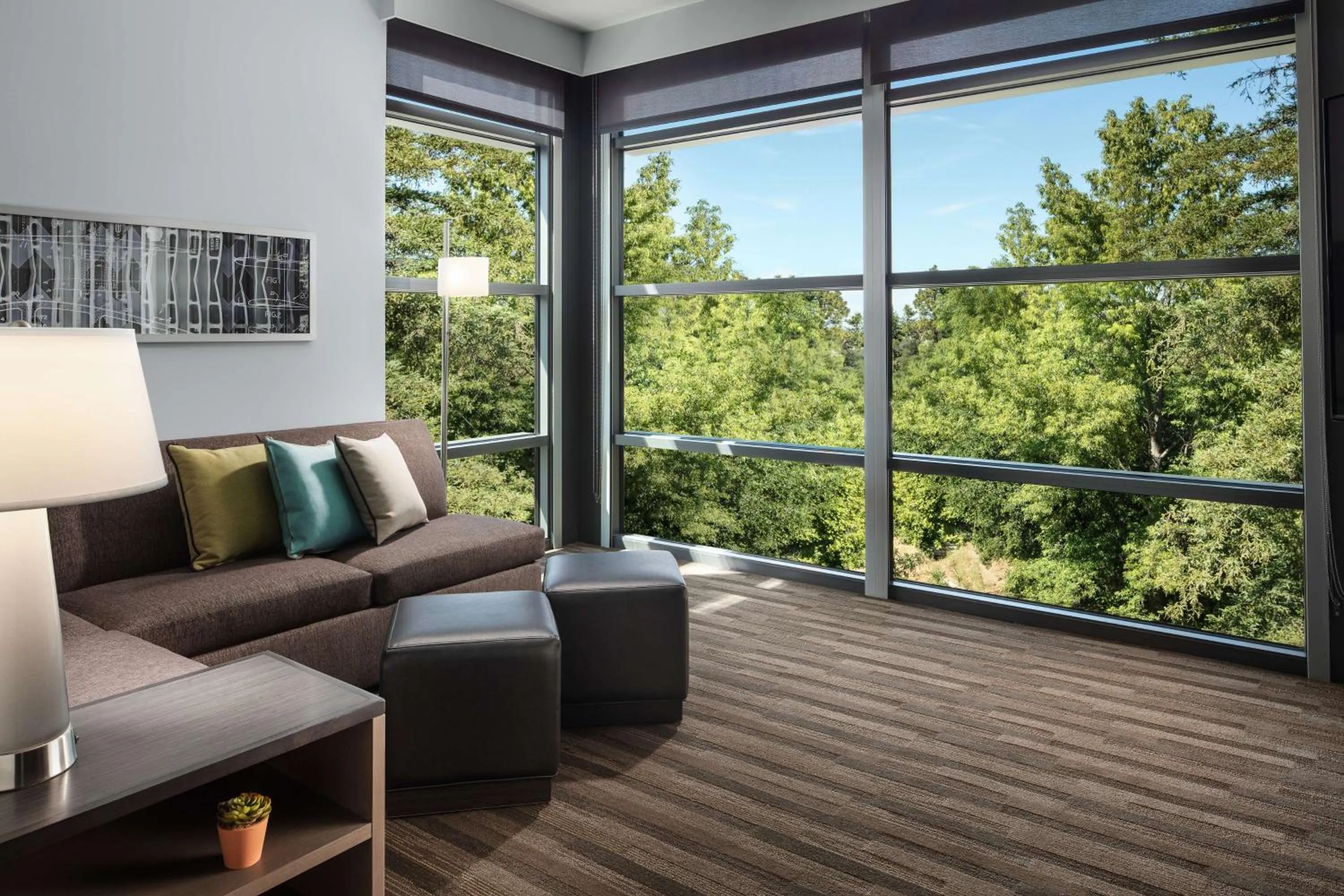 Photo of the whole room in Hyatt House San Jose/Cupertino