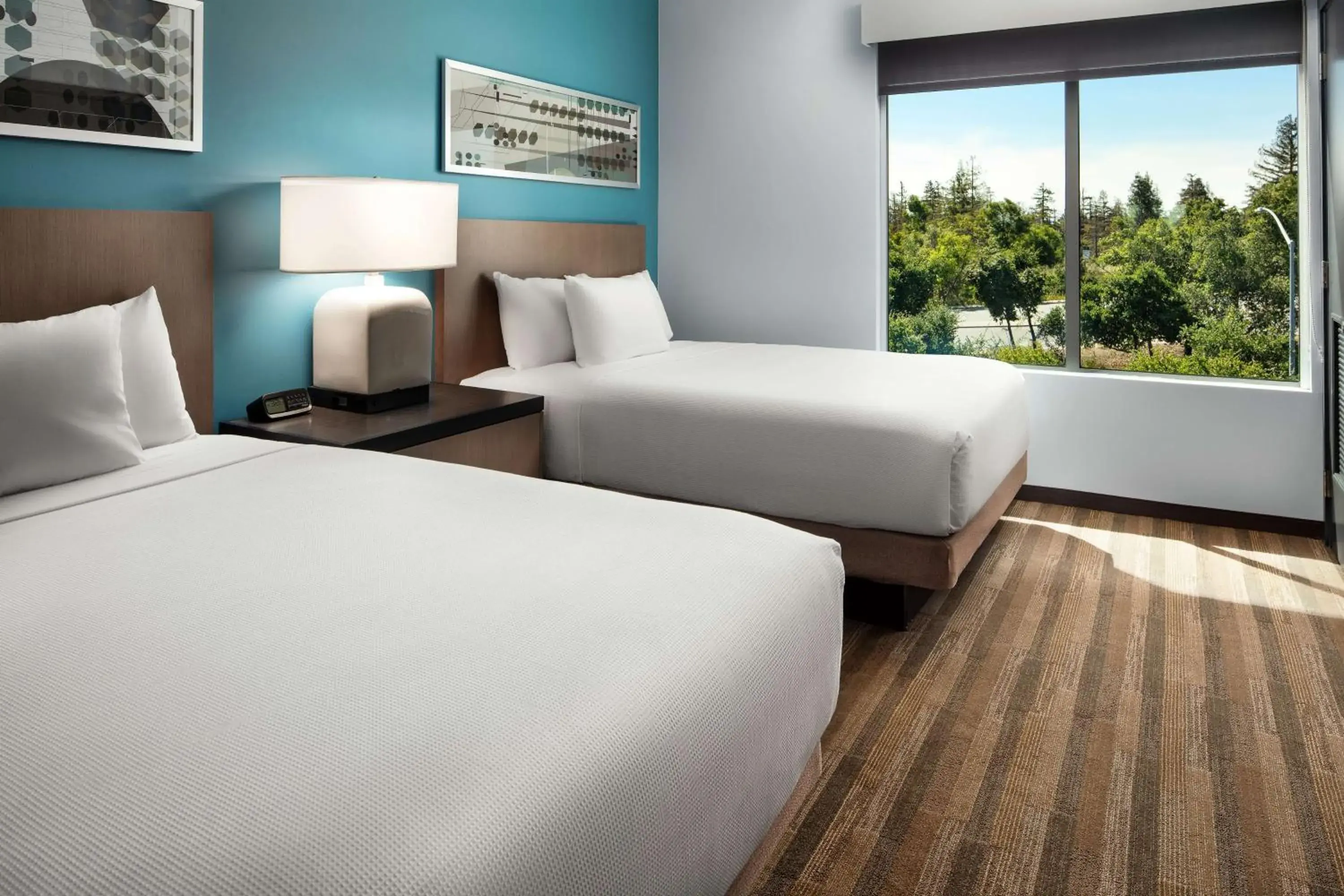 Executive Corner Suite with Two Queen Beds and Sofa Bed in Hyatt House San Jose/Cupertino Executive Corner Suite with Two Queen Beds and Sofa Bed in Hyatt House San Jose/Cupertino