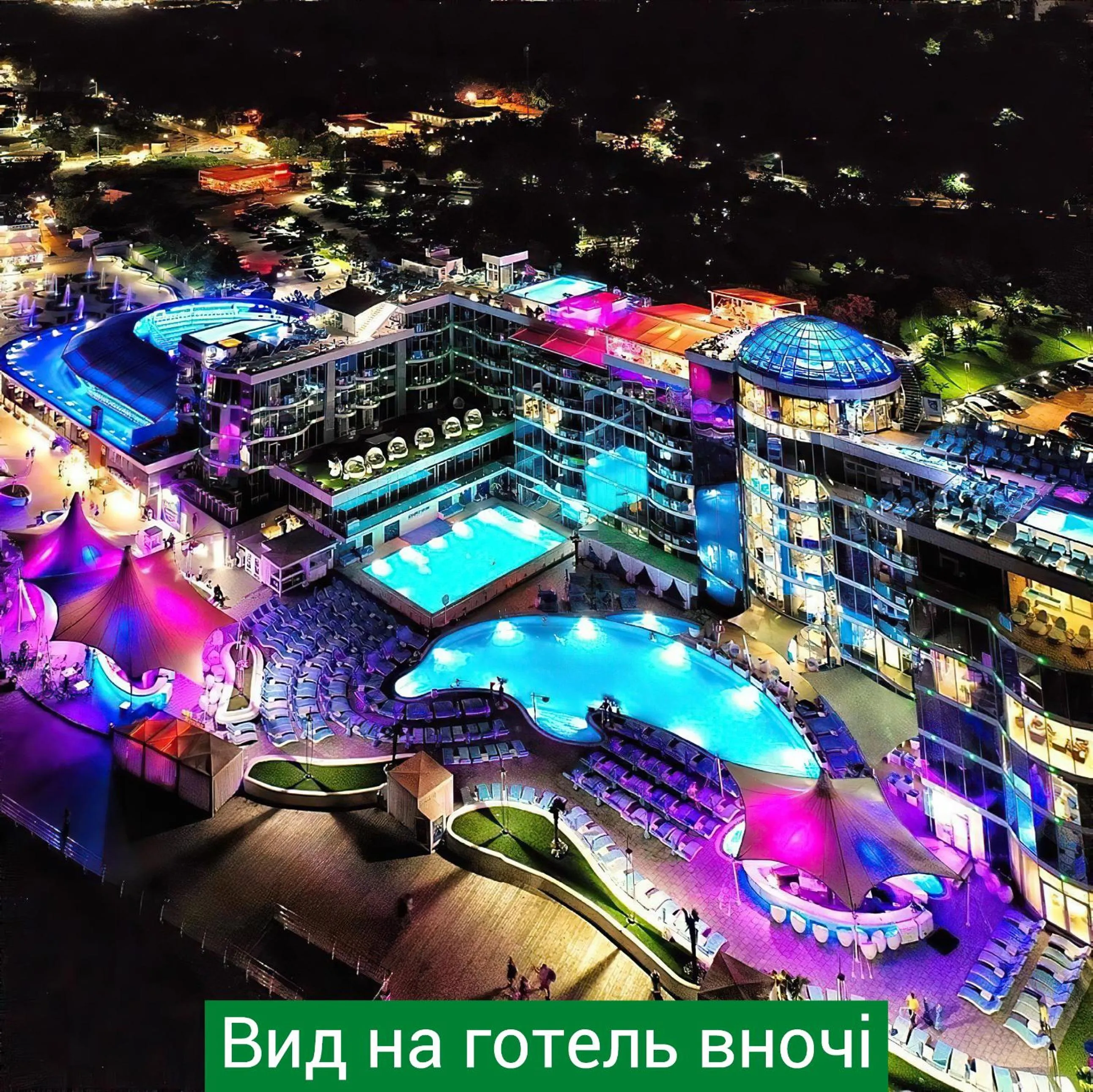 Bird's eye view in NEMO Hotel Resort & SPA