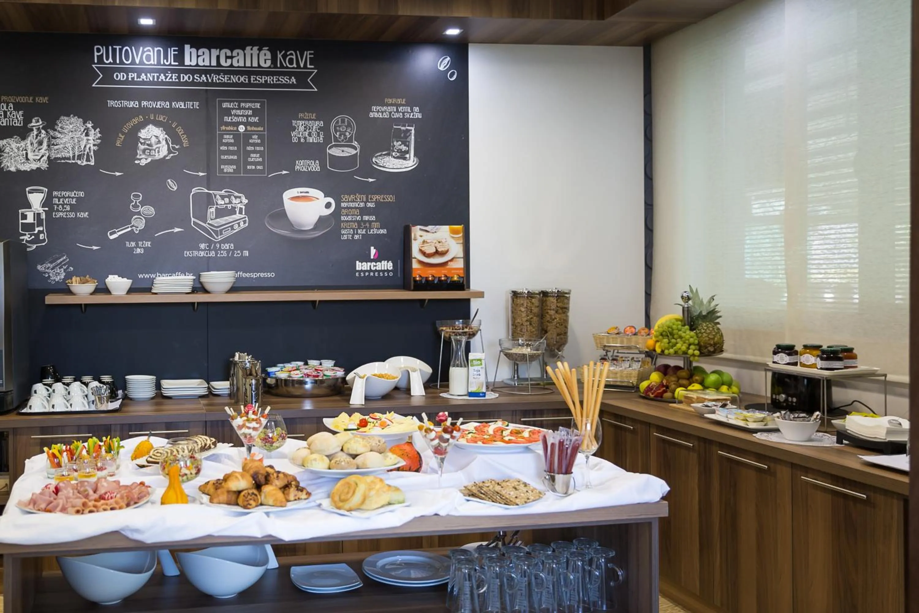 Continental breakfast in BB Residence