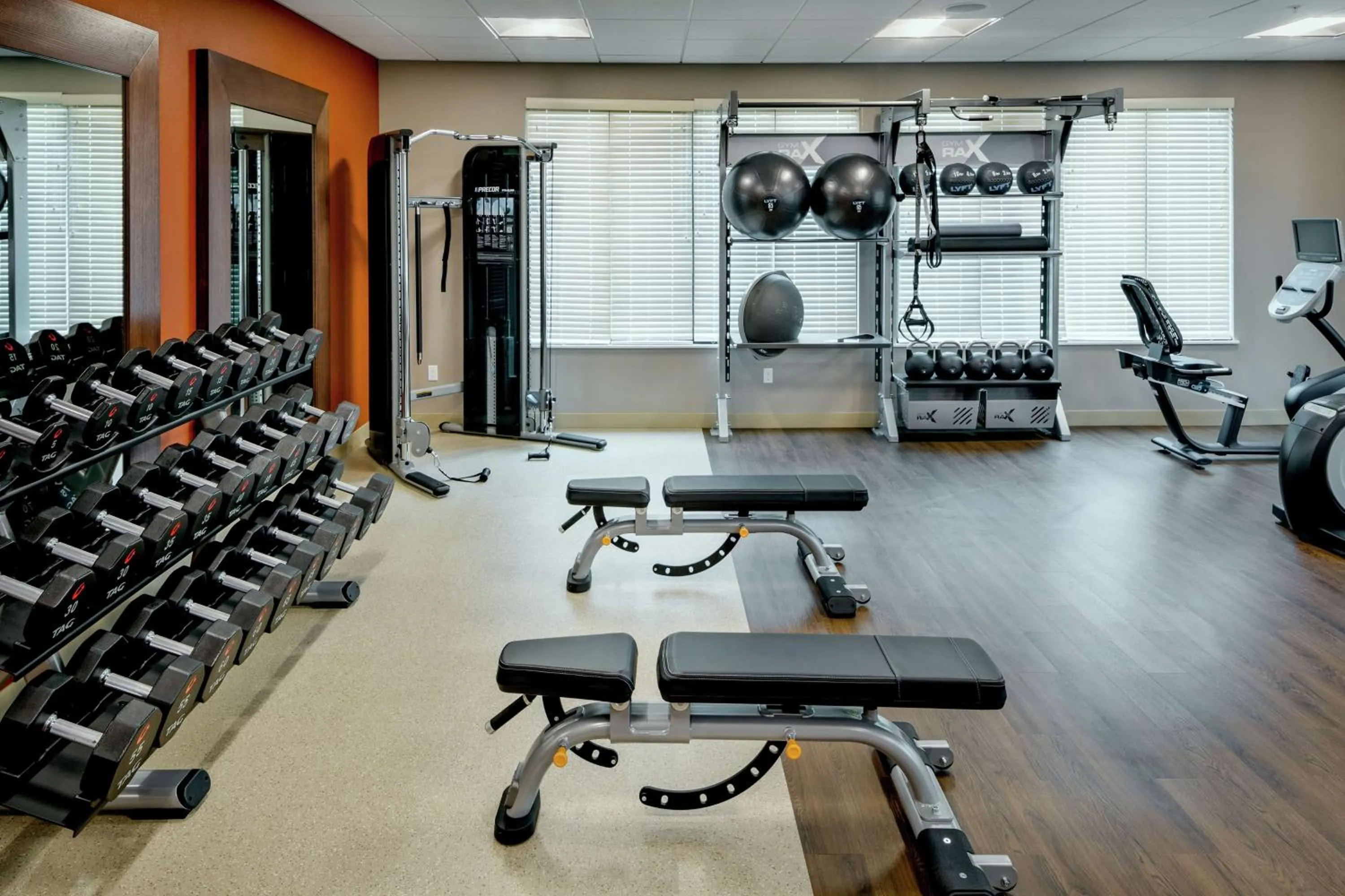 Fitness centre/facilities in Hilton Garden Inn Wenatchee, Wa