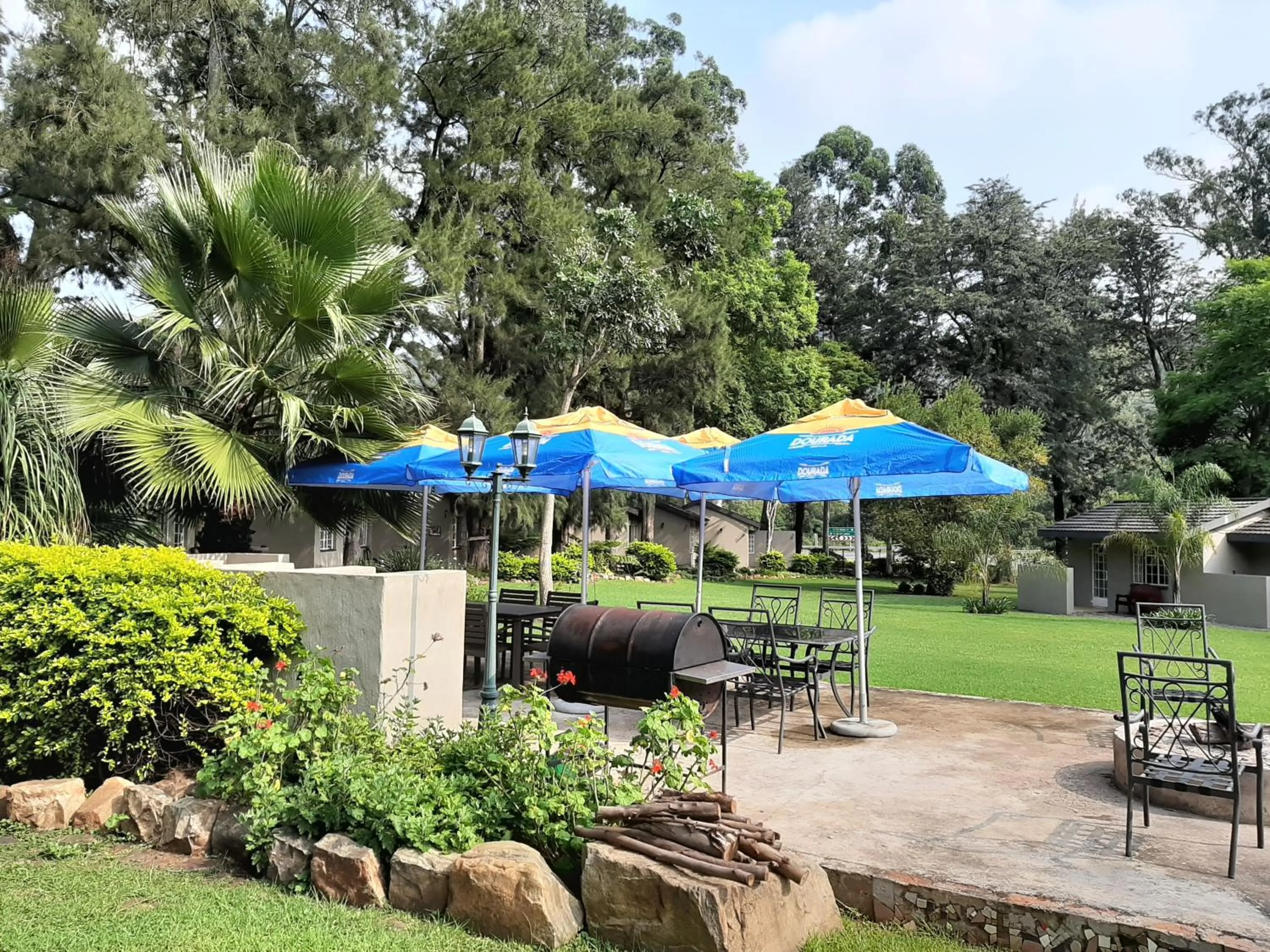Patio in Wayside Lodge