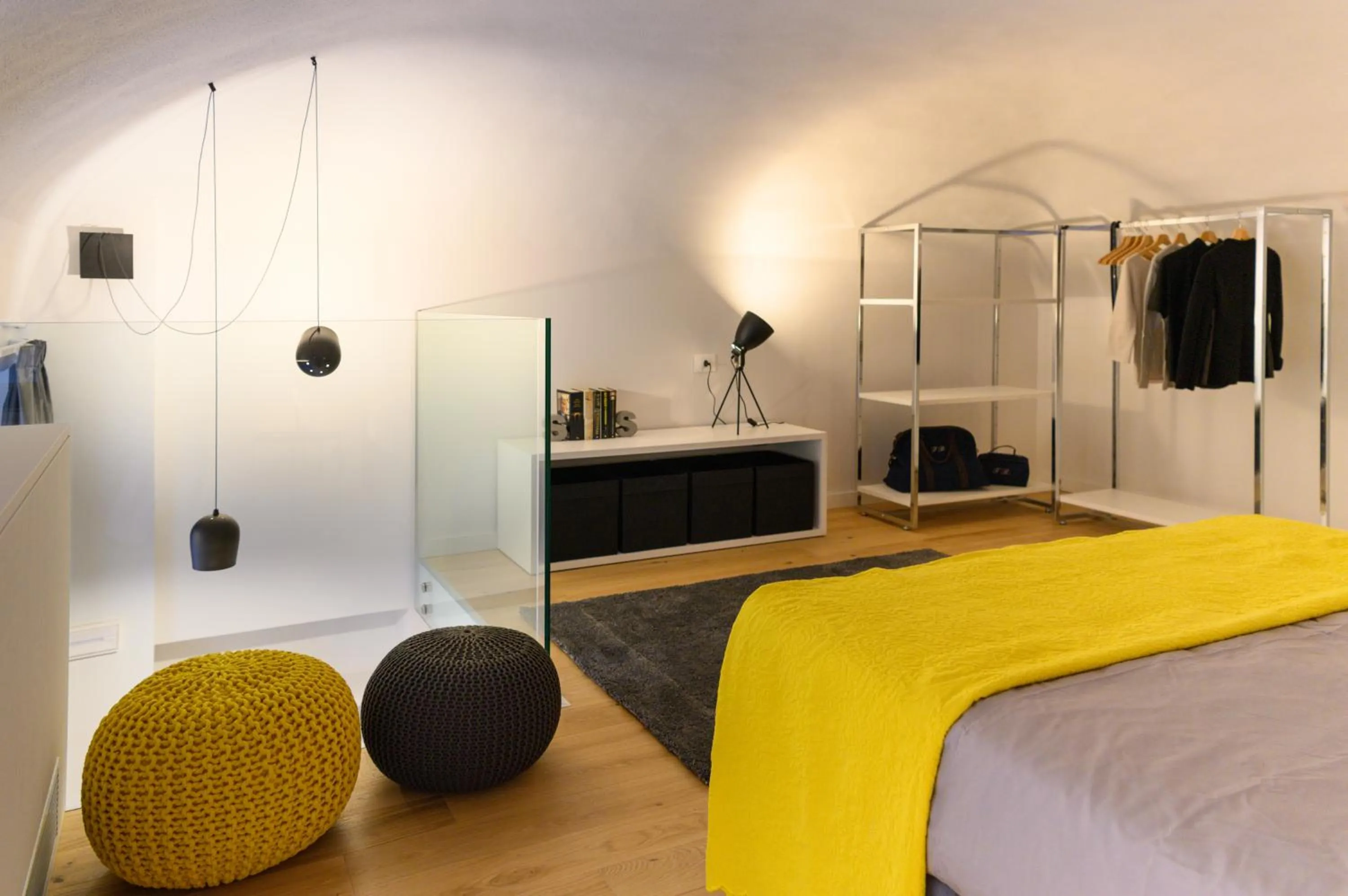 Bed in Savoia Suites Torino