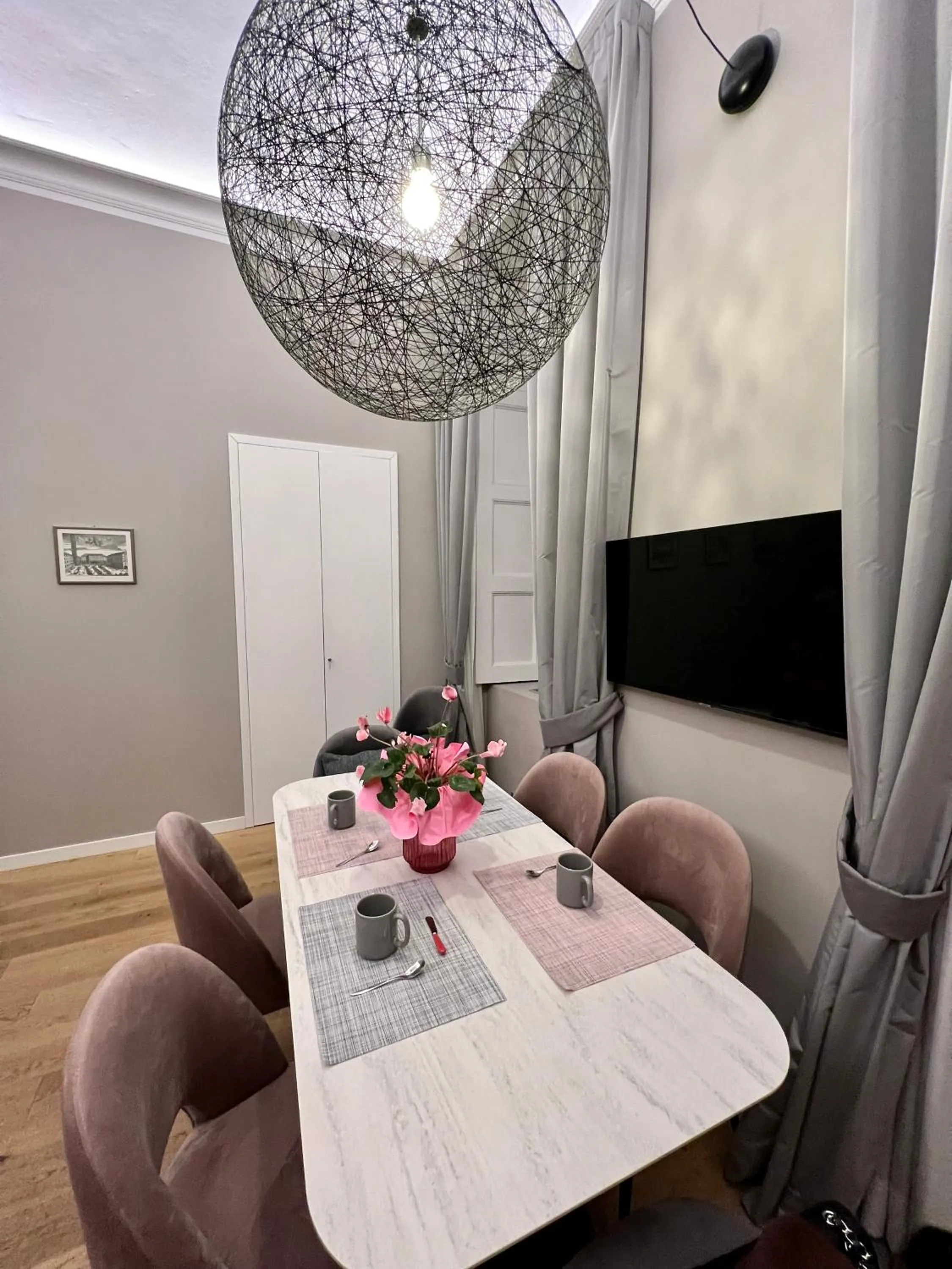 Living room in Savoia Suites Torino