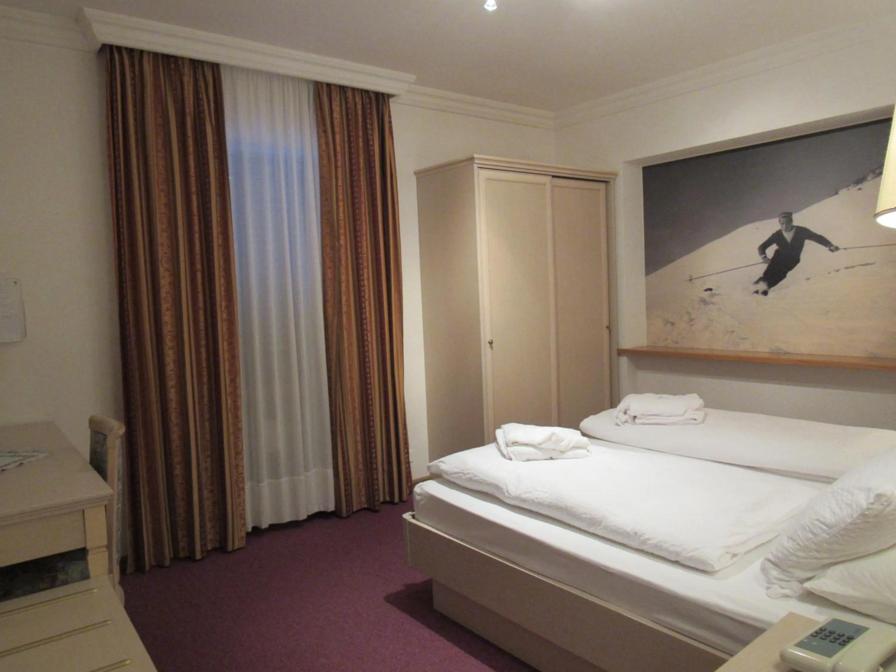 Bed in Park Hotel Arnica