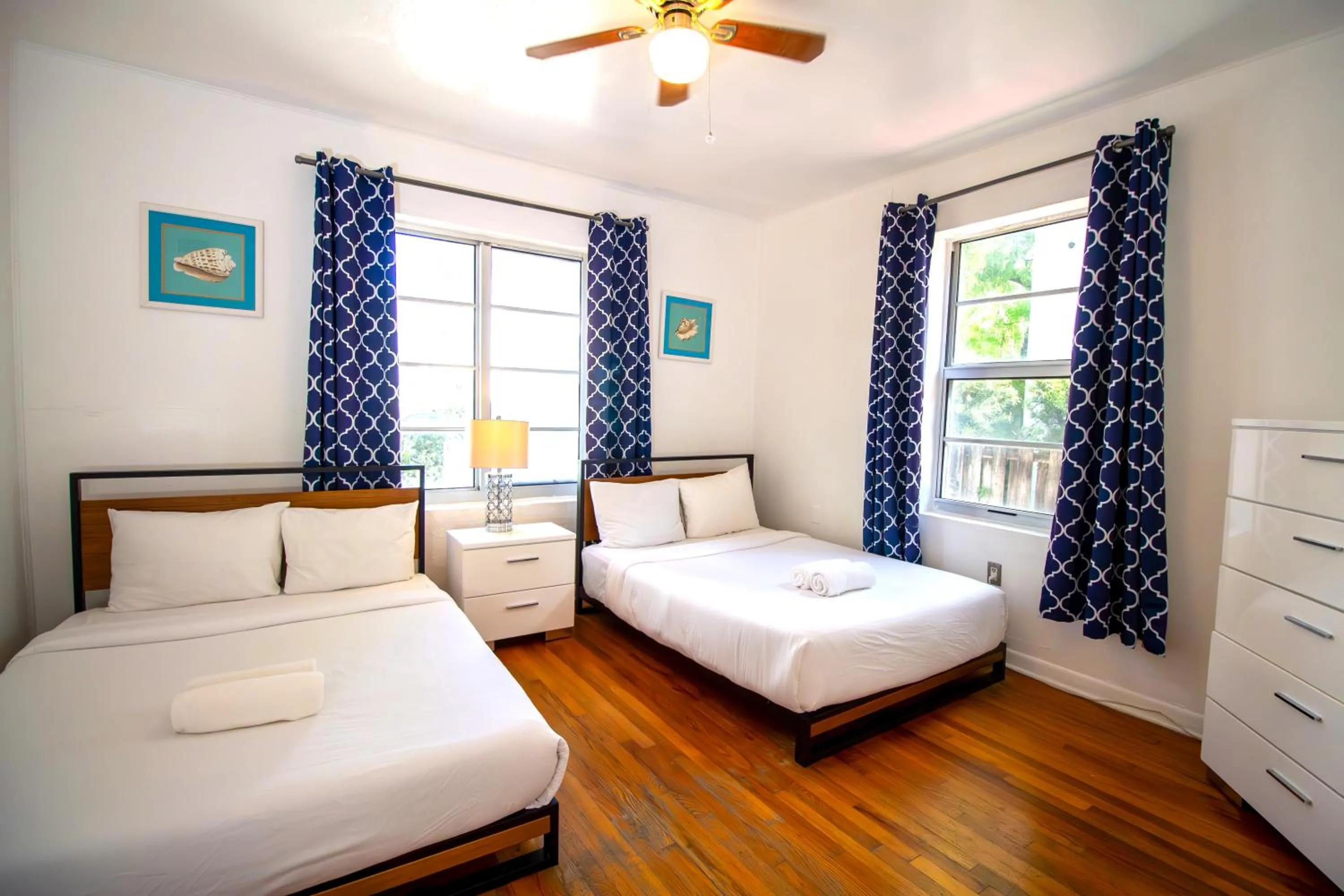 Bed in L'Etoile Apartments Part of the Oasis Casita Collection