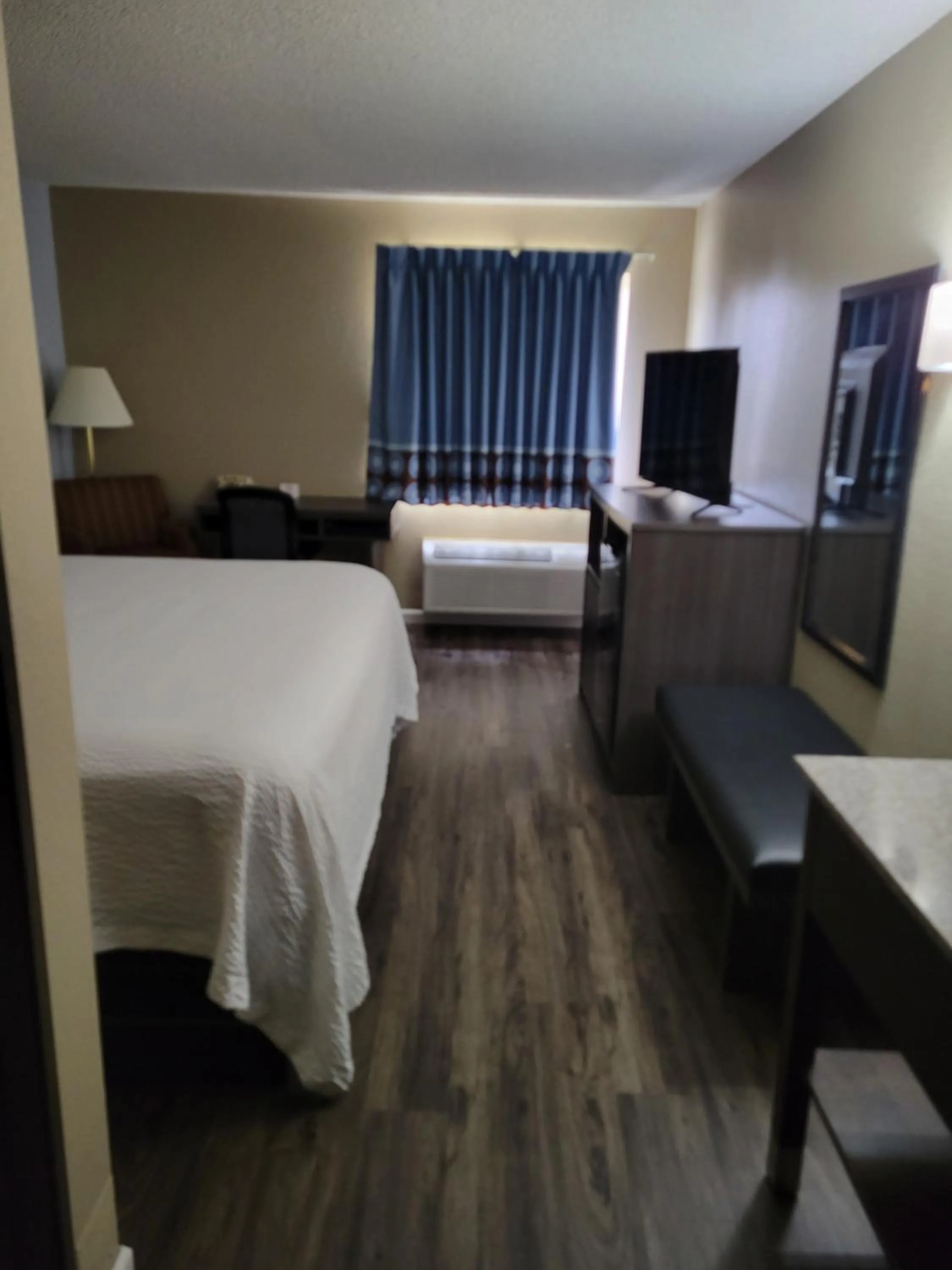 Bed in Super 8 by Wyndham Sullivan