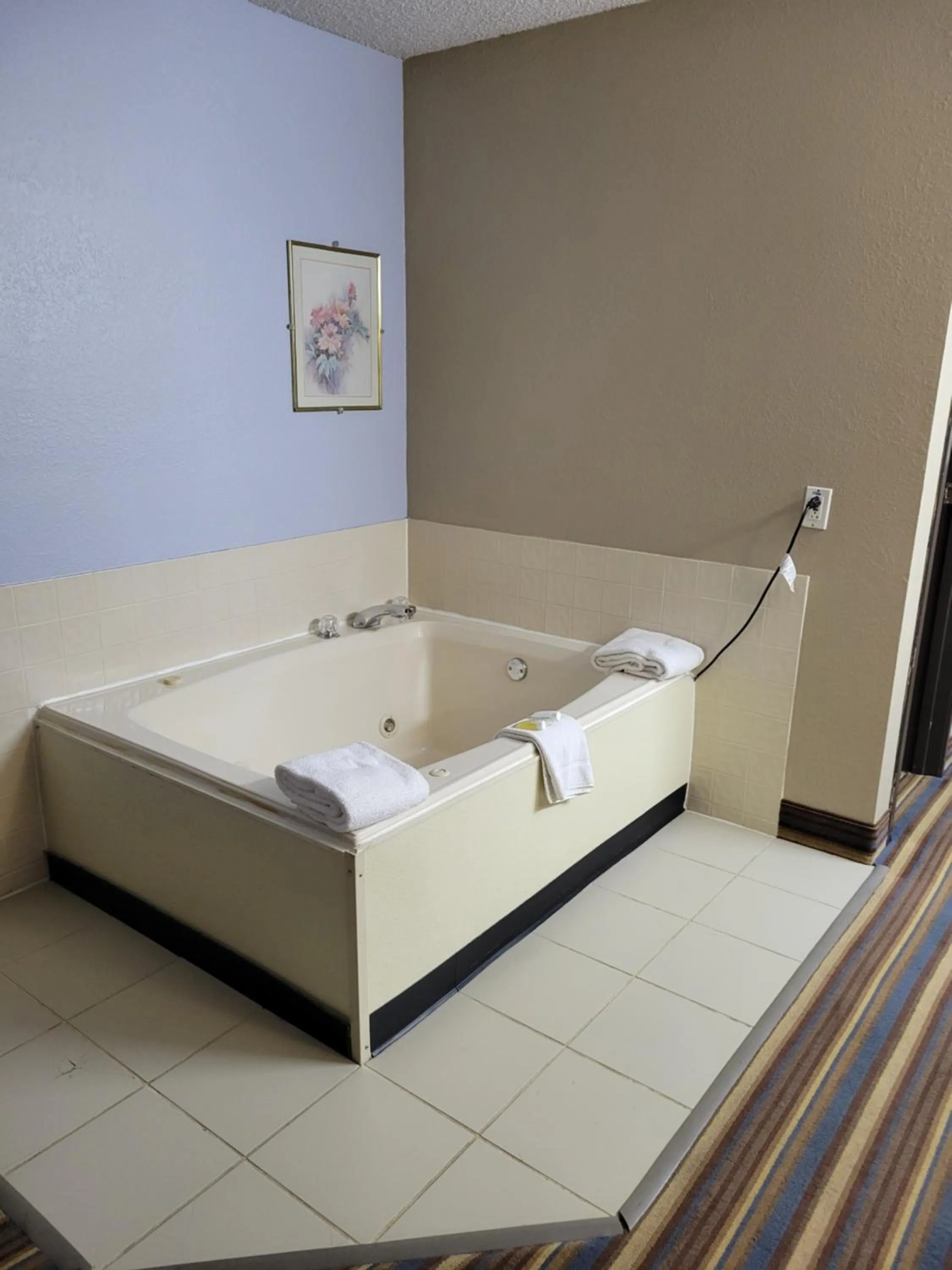 Bed in Super 8 by Wyndham Sullivan