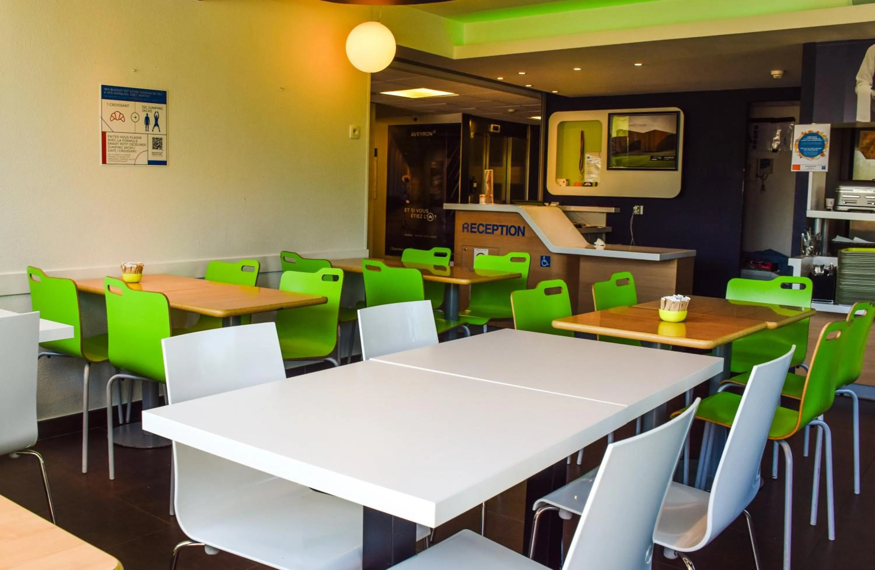 Restaurant/places to eat in ibis budget Rodez