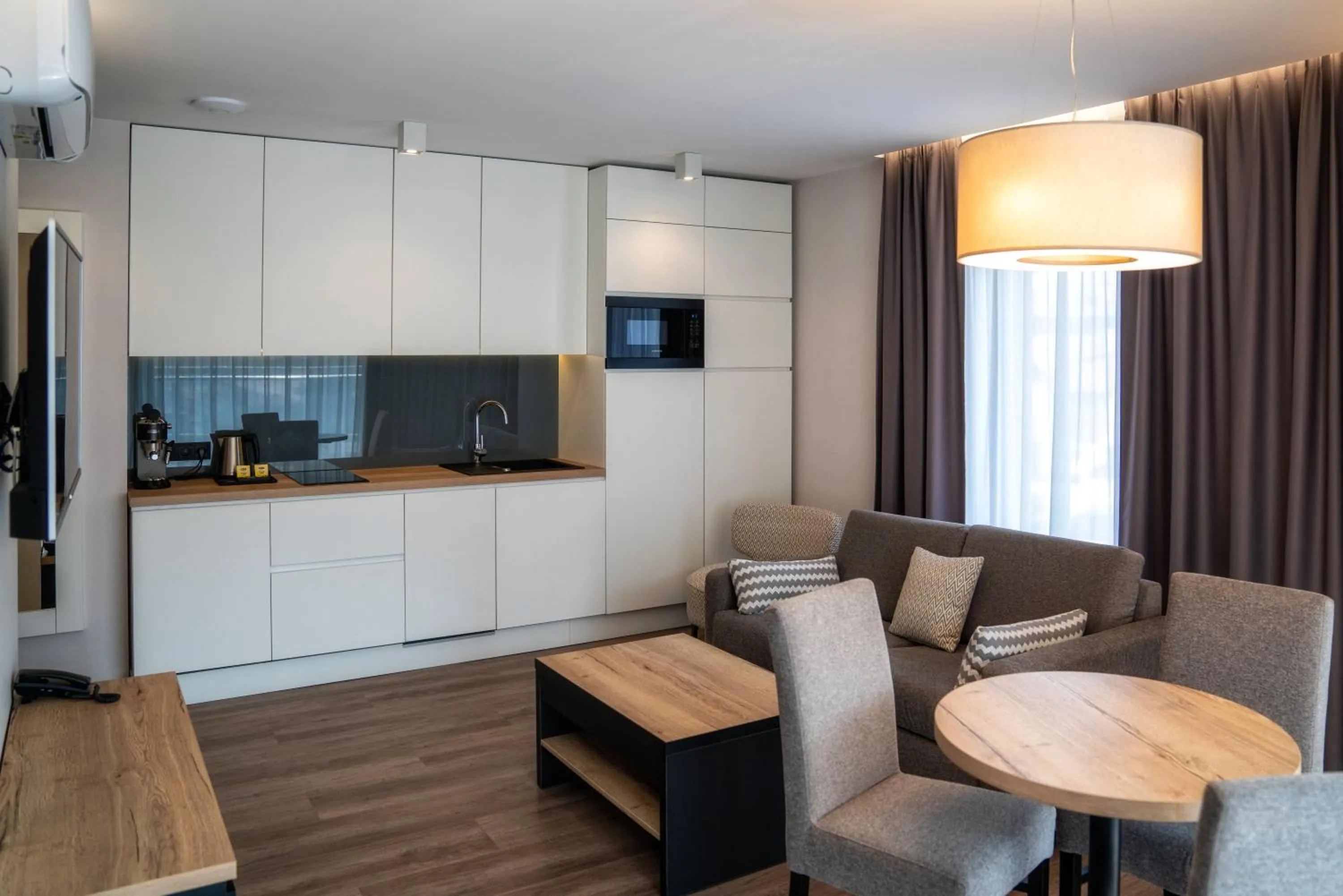 Kitchen or kitchenette in Meta Apartments