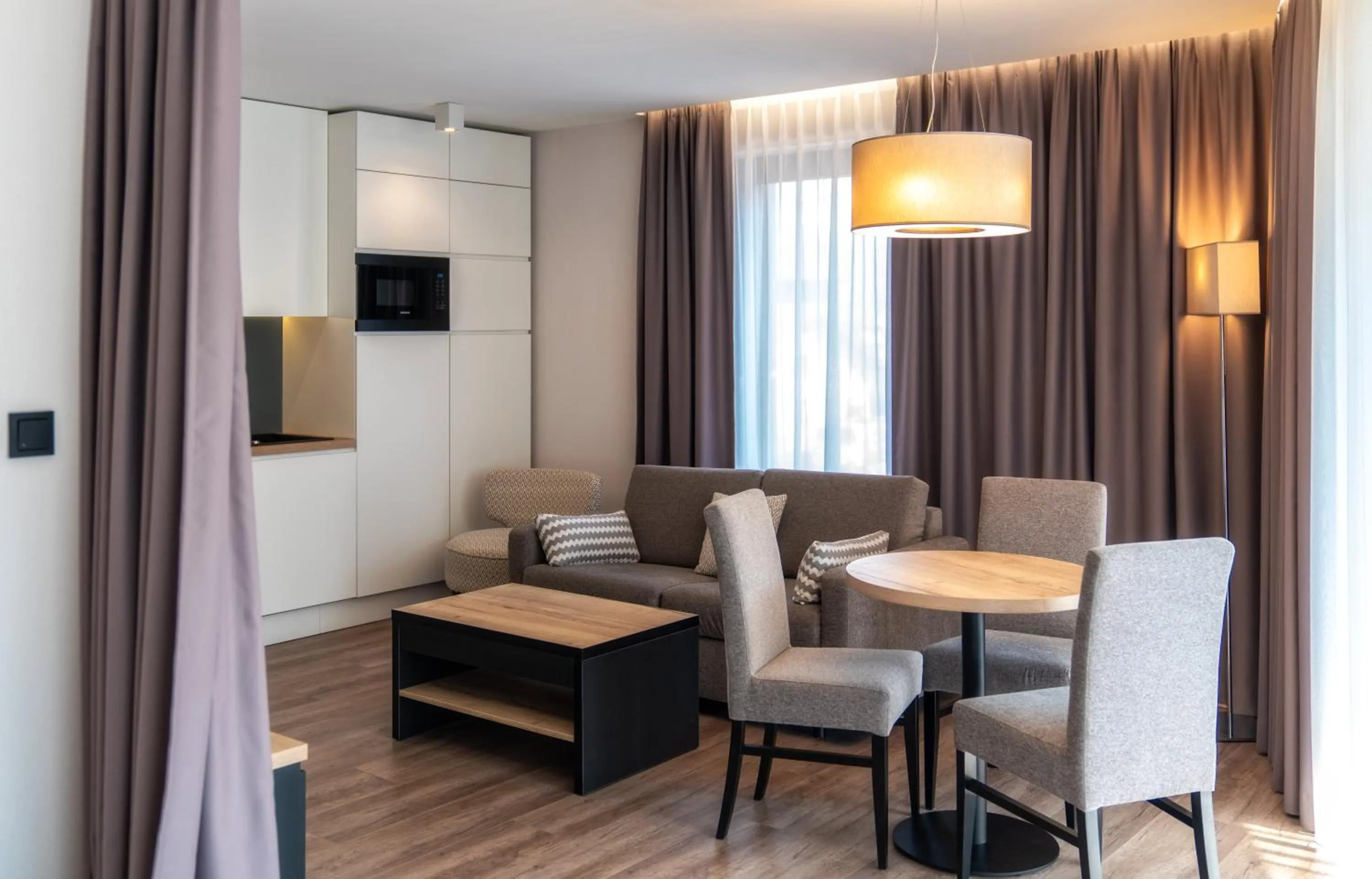 Living room in Meta Apartments