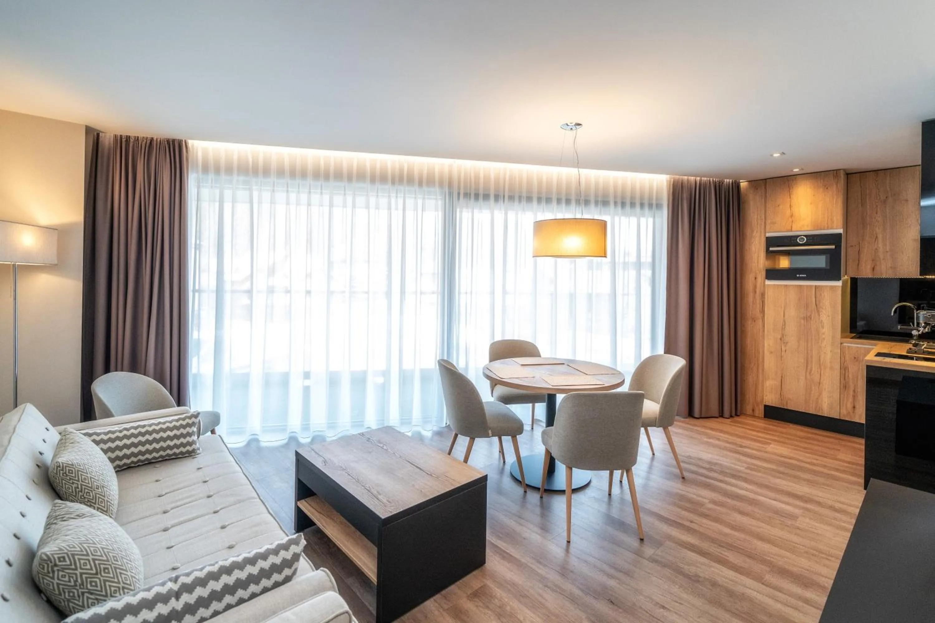 Living room in Meta Apartments