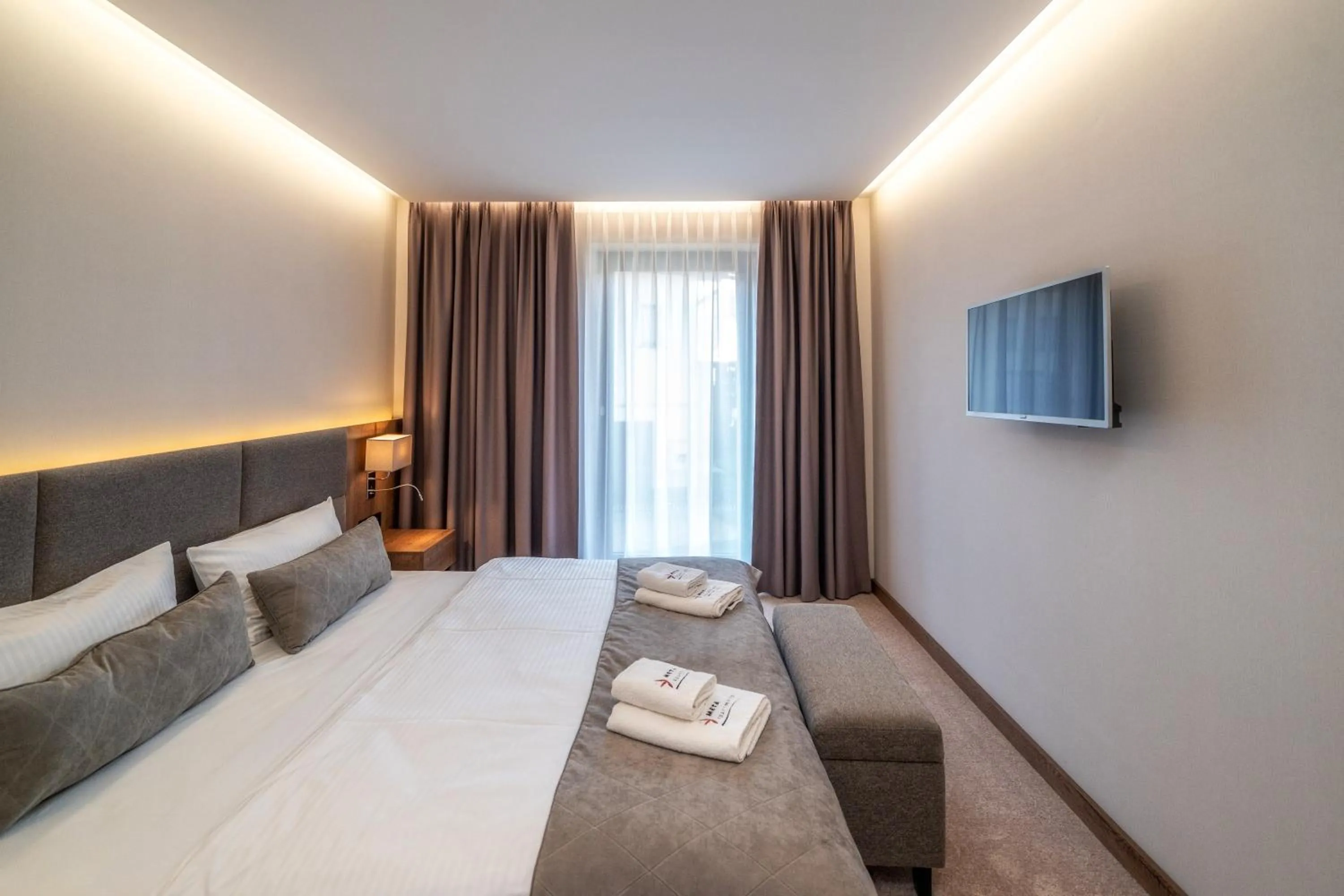 Bed in Meta Apartments