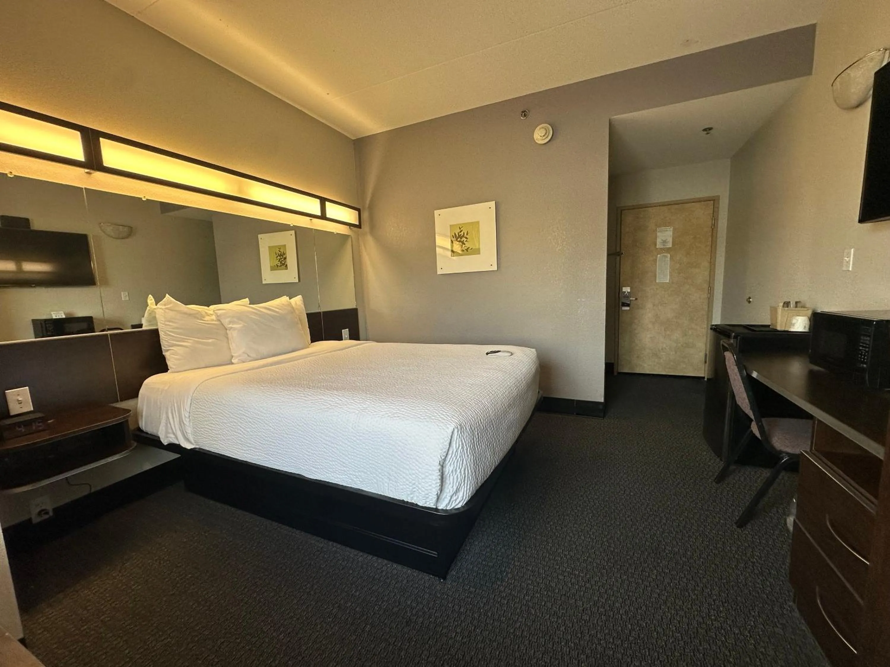 Bed in Microtel Inn & Suites by Wyndham Quincy Downtown - River Area