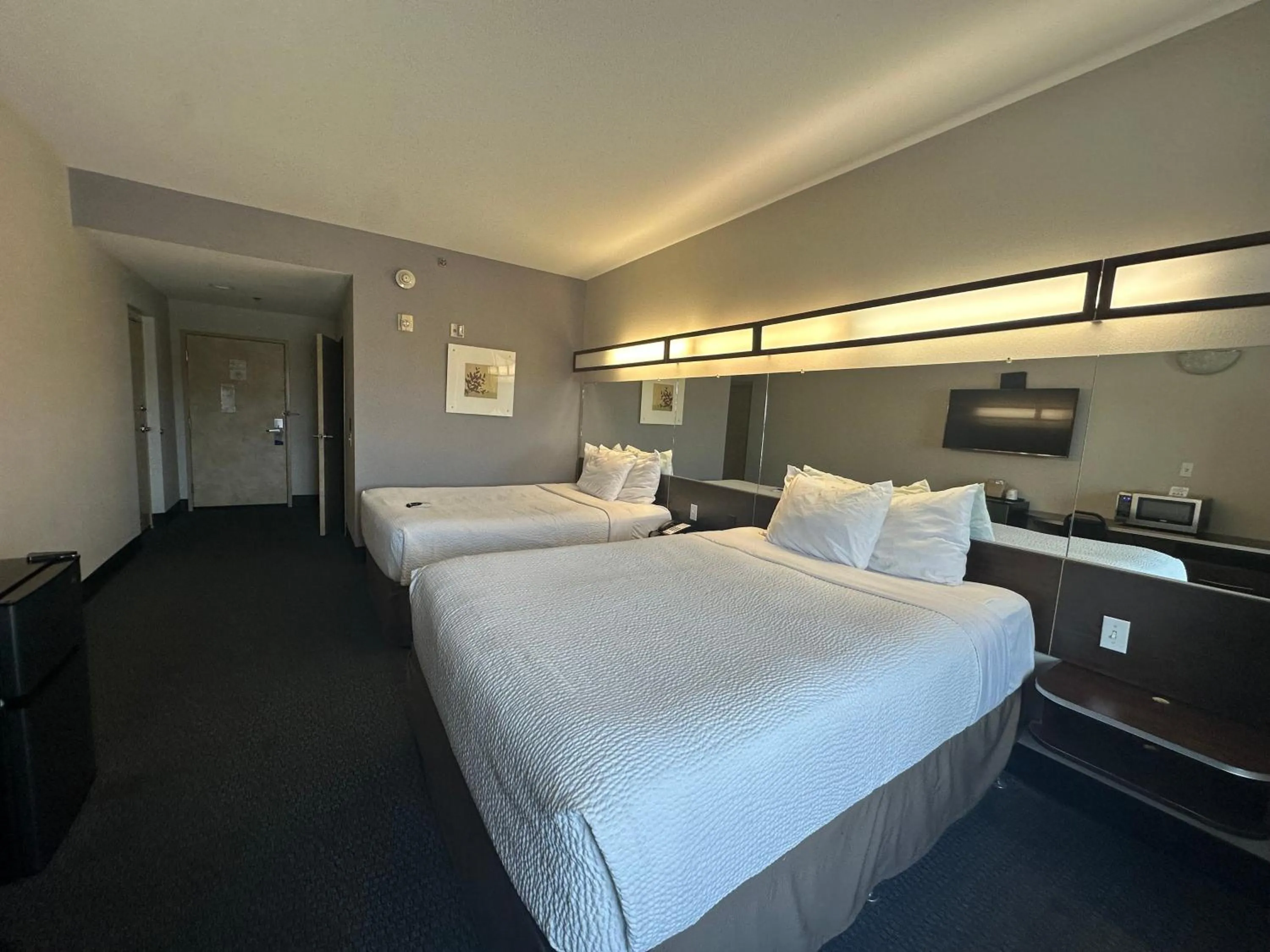 Bed in Microtel Inn & Suites by Wyndham Quincy Downtown - River Area