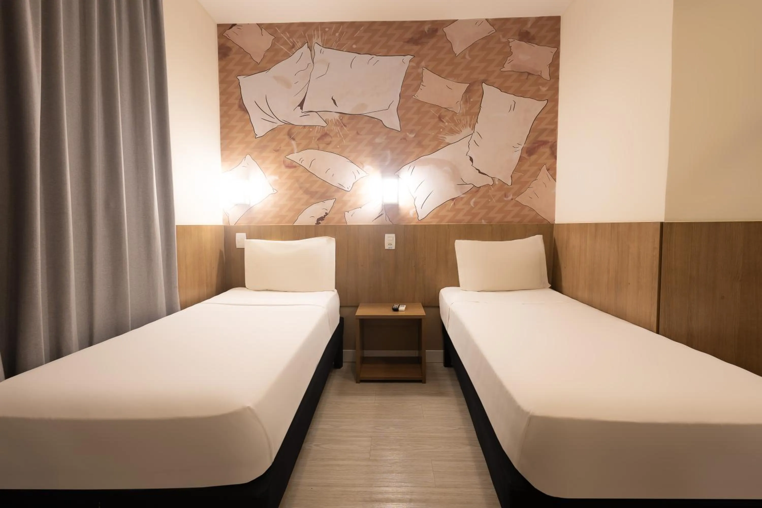 Bedroom, Bed in Hotel Cassino Tower Piracicaba by Nacional Inn