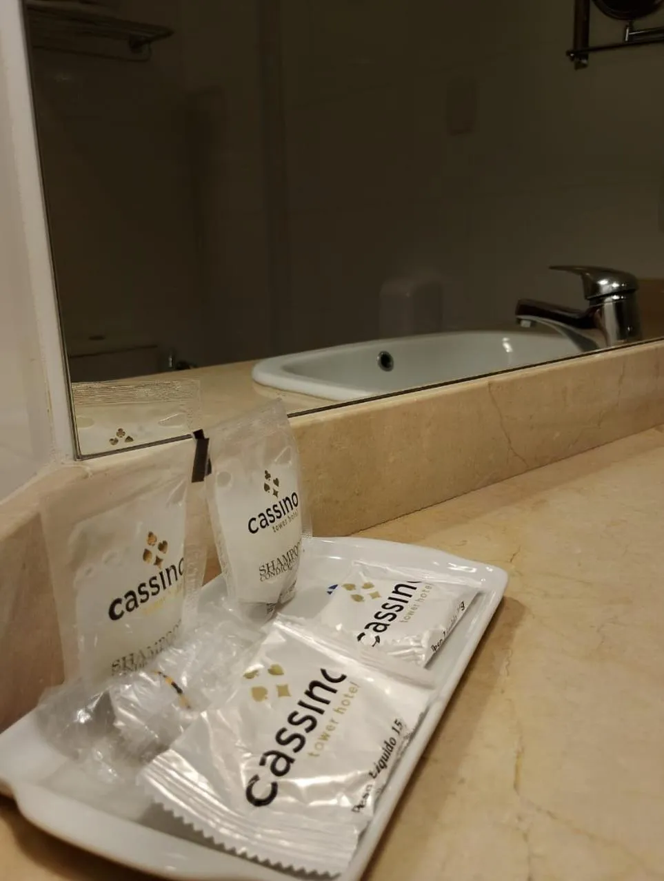 Bathroom in Hotel Cassino Tower Piracicaba by Nacional Inn