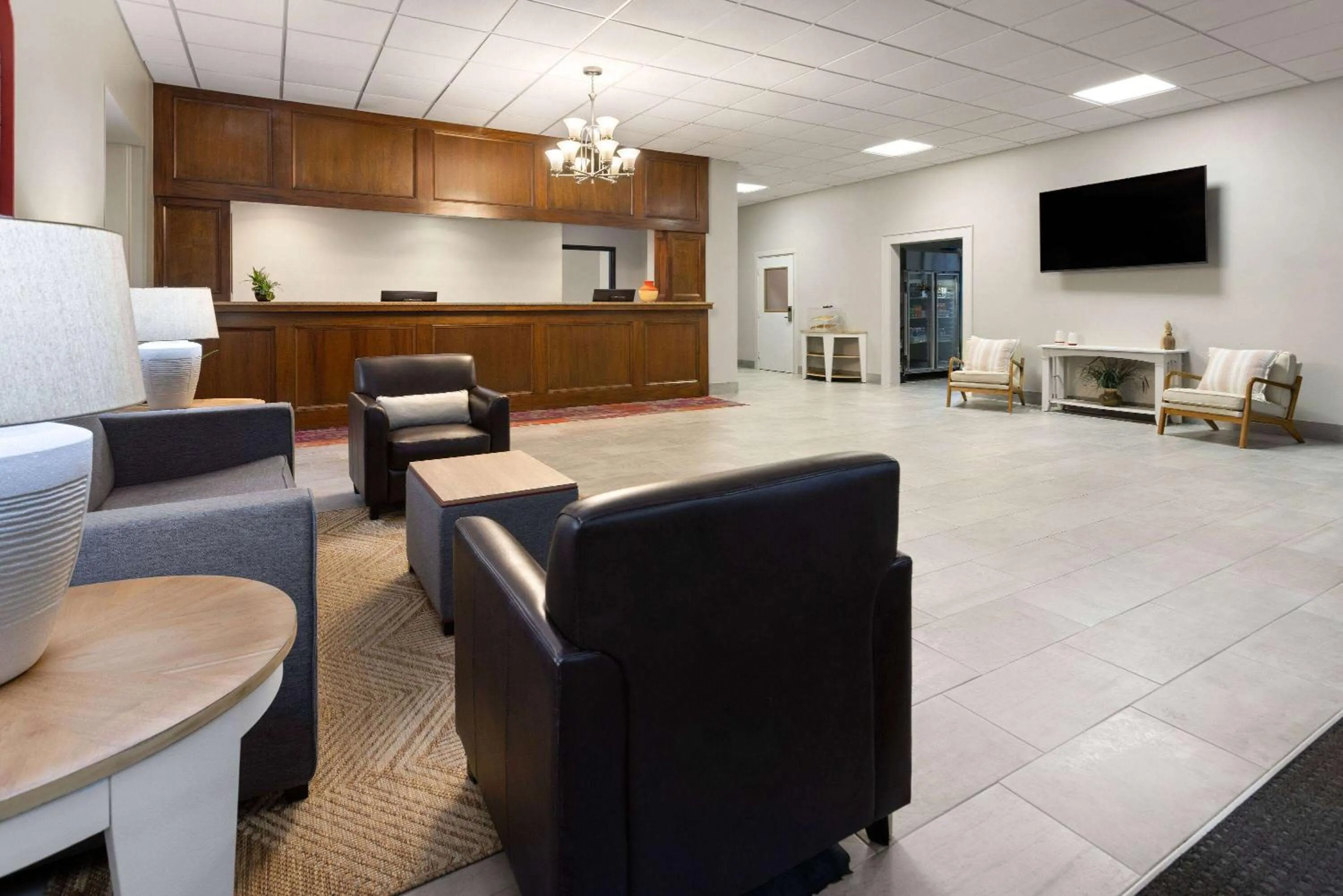 Lobby or reception in Hawthorn Extended Stay by Wyndham Ellsworth Bar Harbor