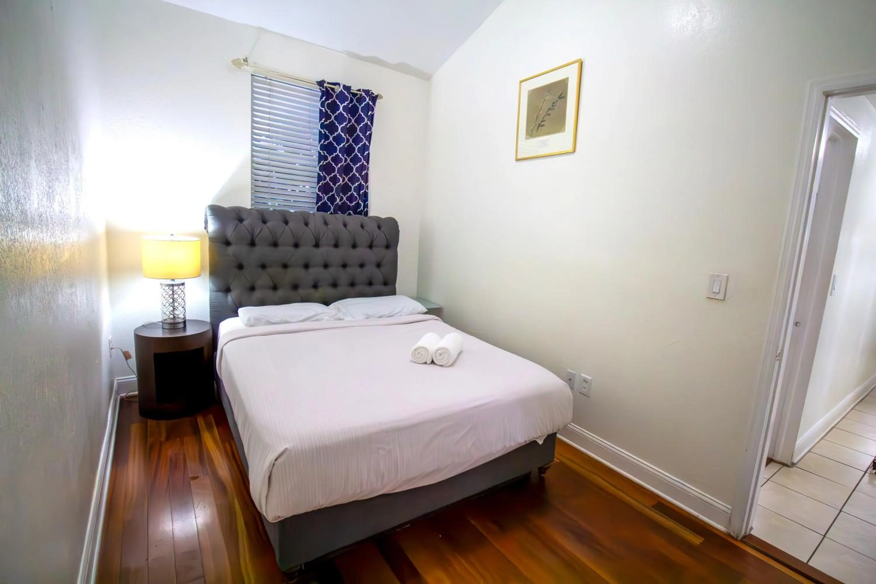 Bed in Hispaniola Apartments Part of the Oasis Casita Collection