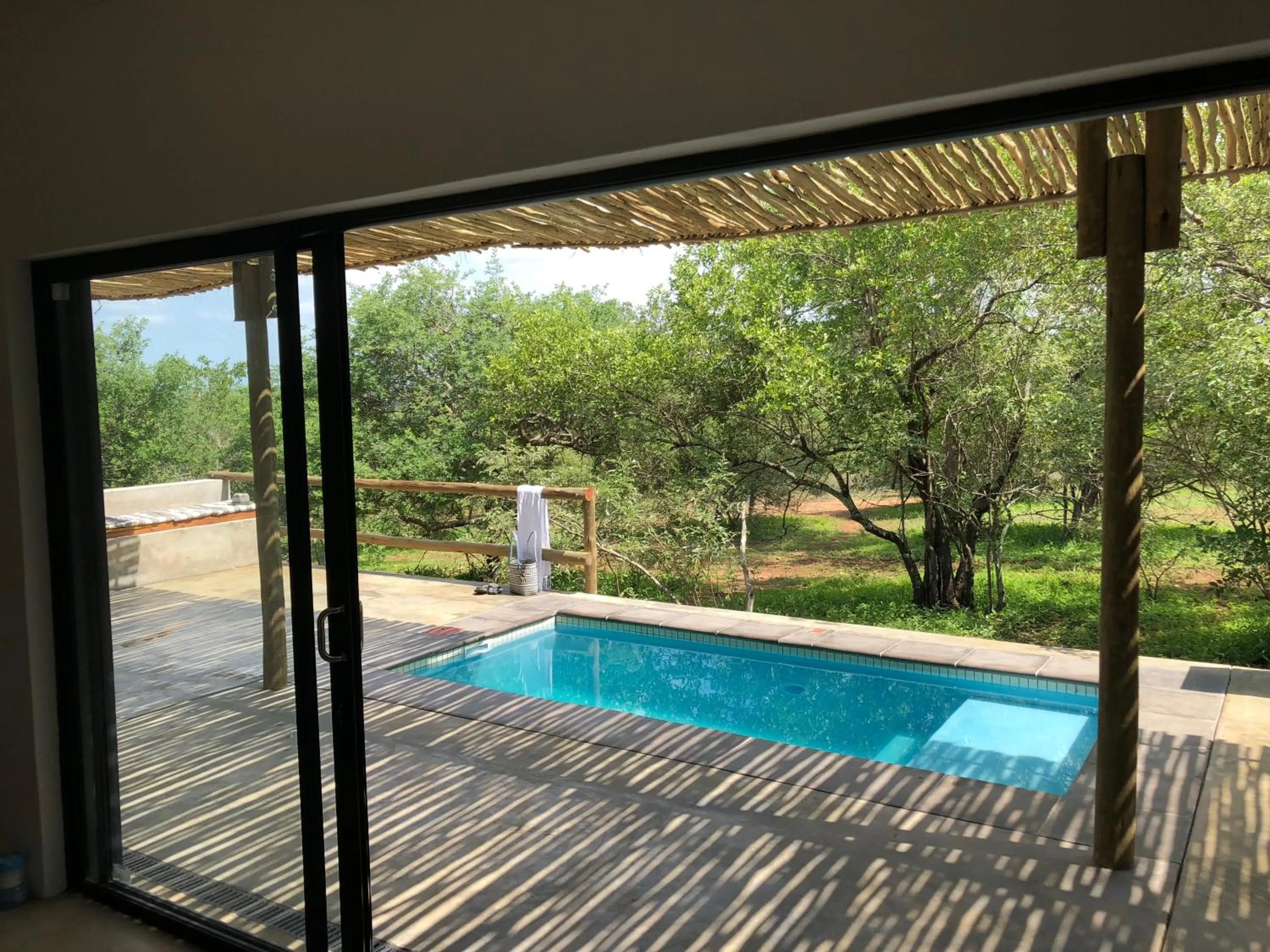 Swimming pool in Kruger Willows