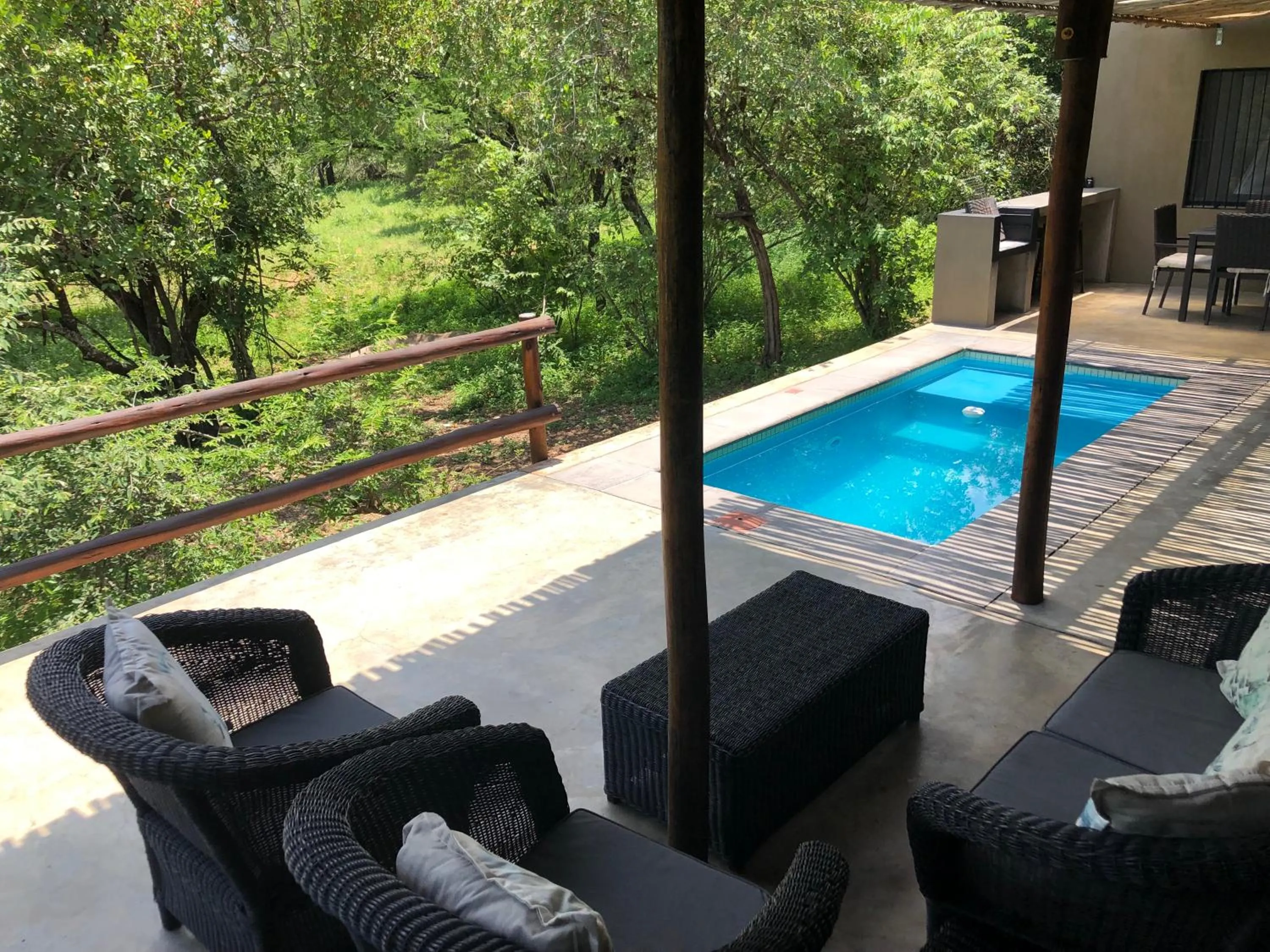 Seating area in Kruger Willows